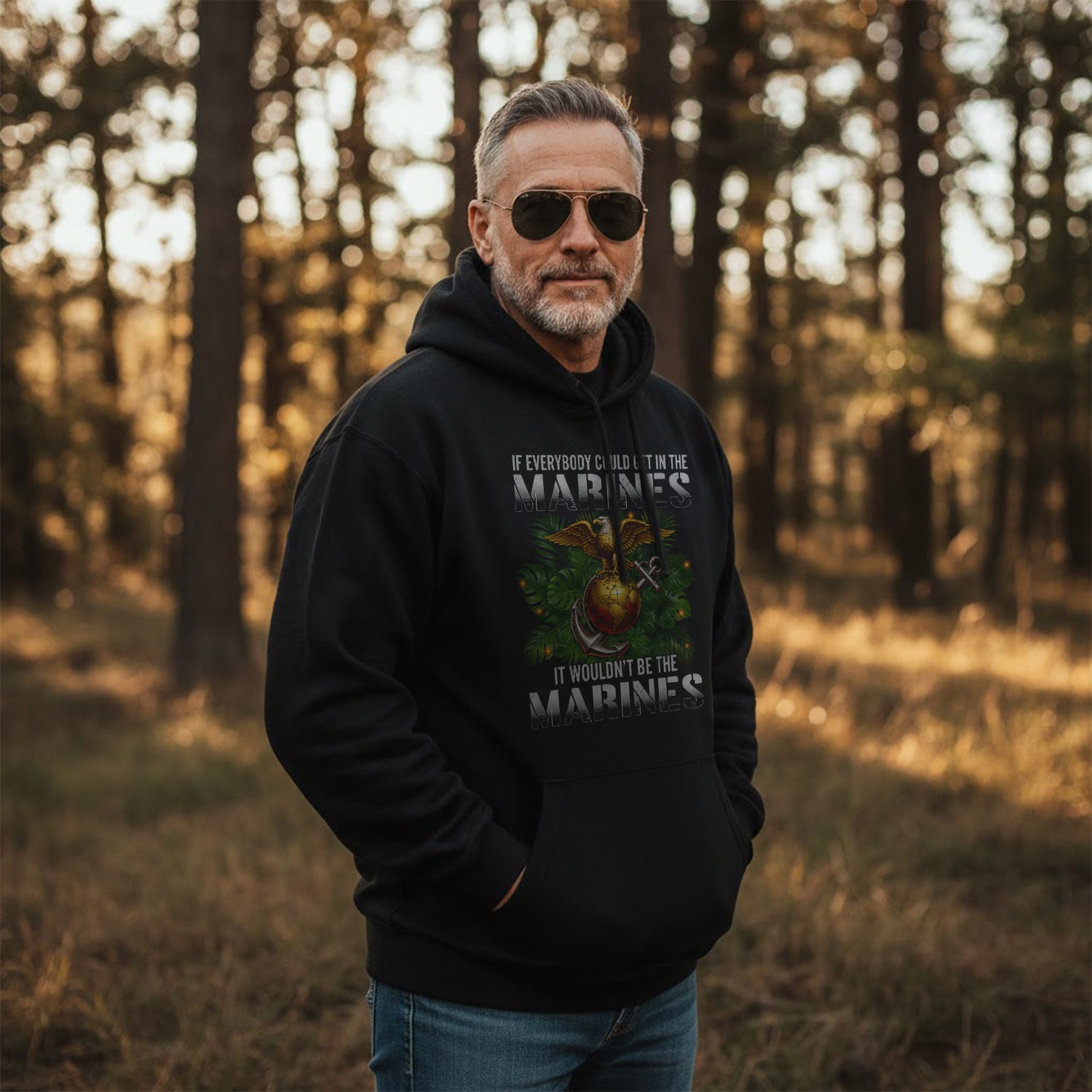 If Everybody Could Get in the Marines It Hoodie