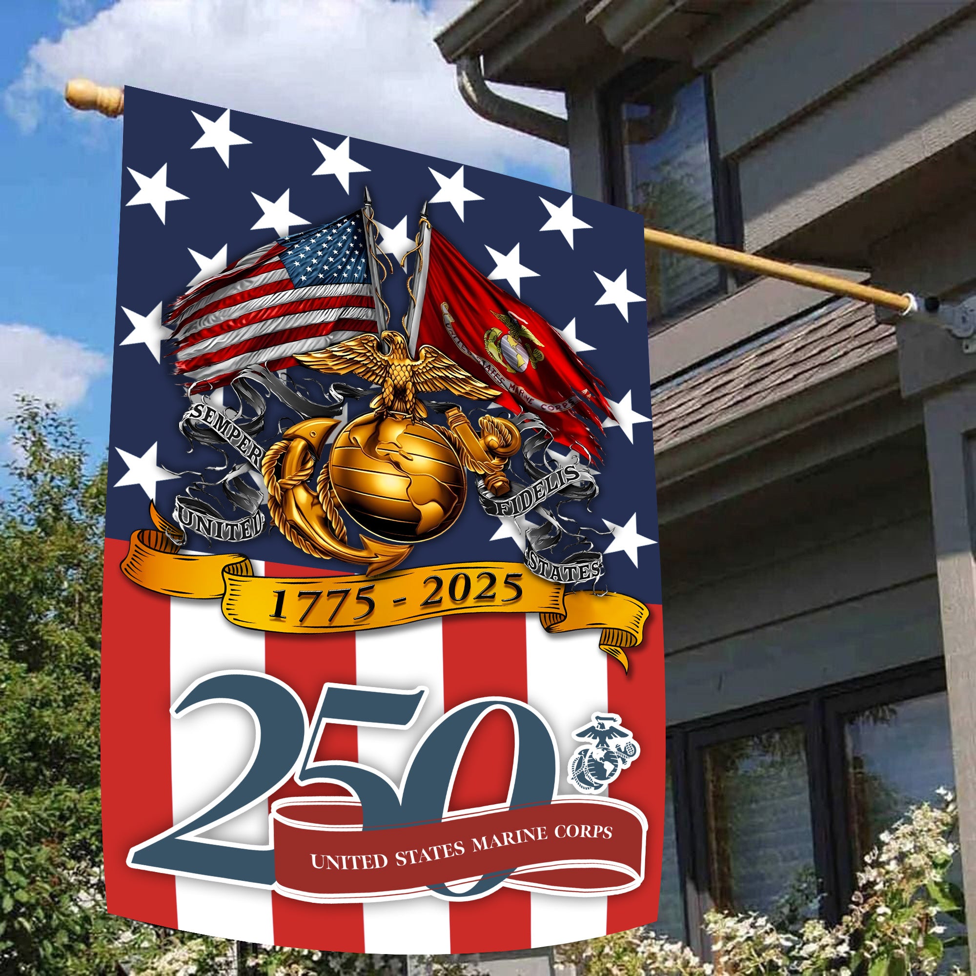 U.S. Marine Corps 250 Years Honor Flag