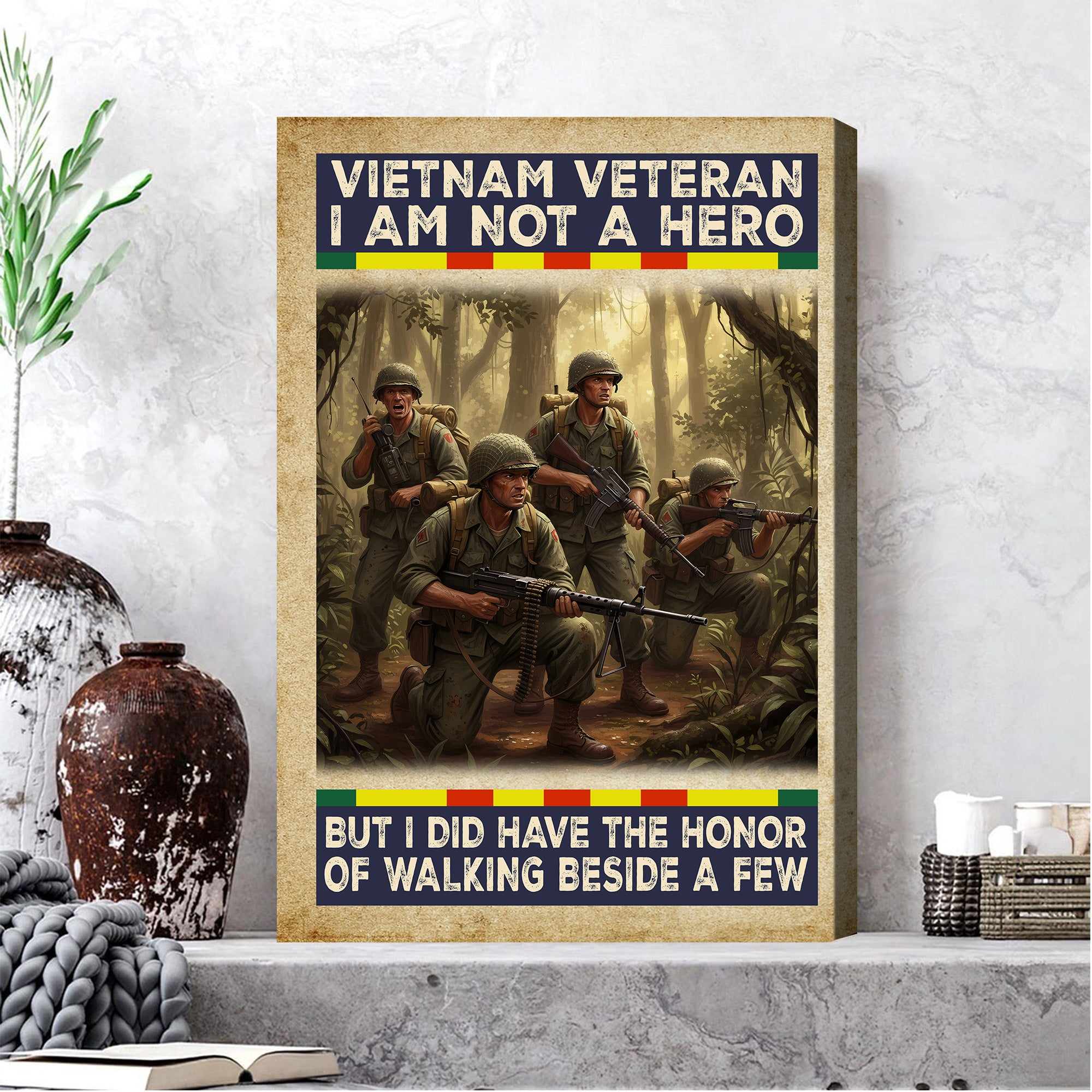 Vietnam Veteran Honor Canvas