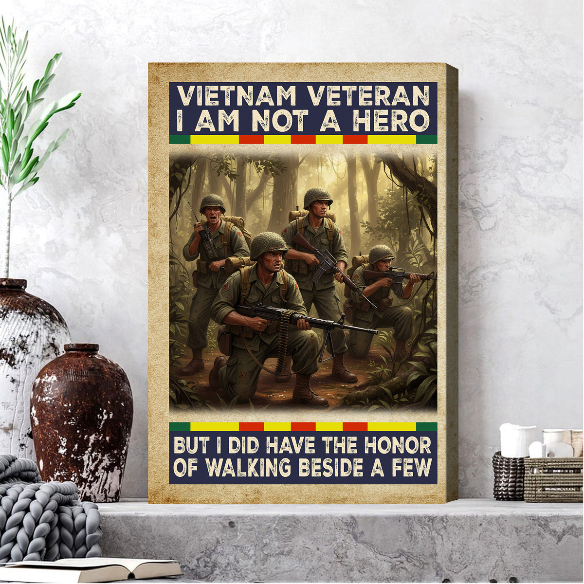 Vietnam Veteran Honor Canvas Main image