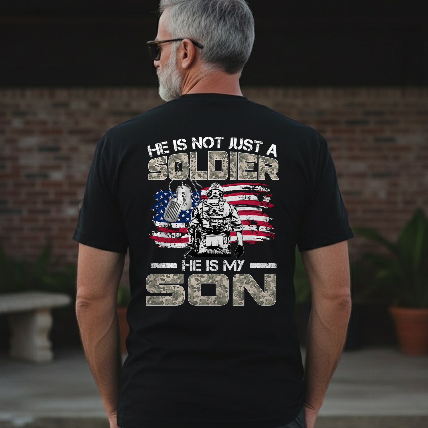 US Army He Is Not Just a Personalized T-Shirt