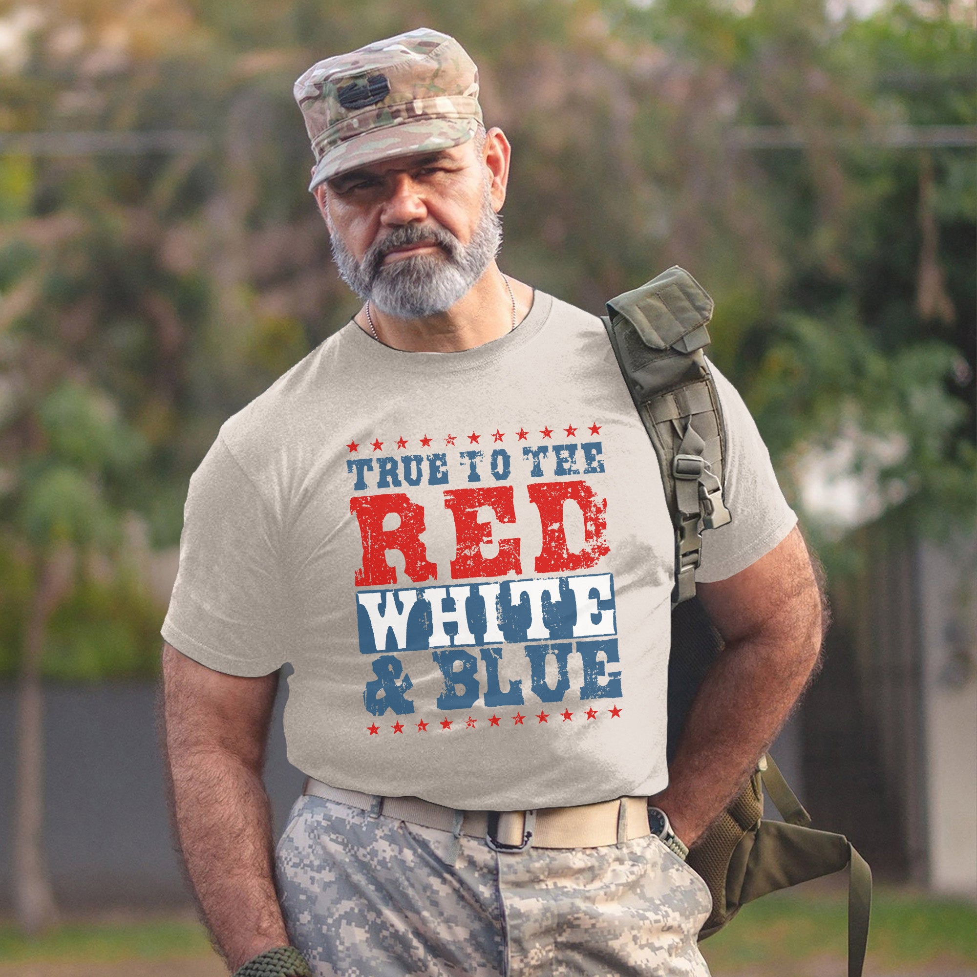 True to the Red White and Blue American T-Shirt