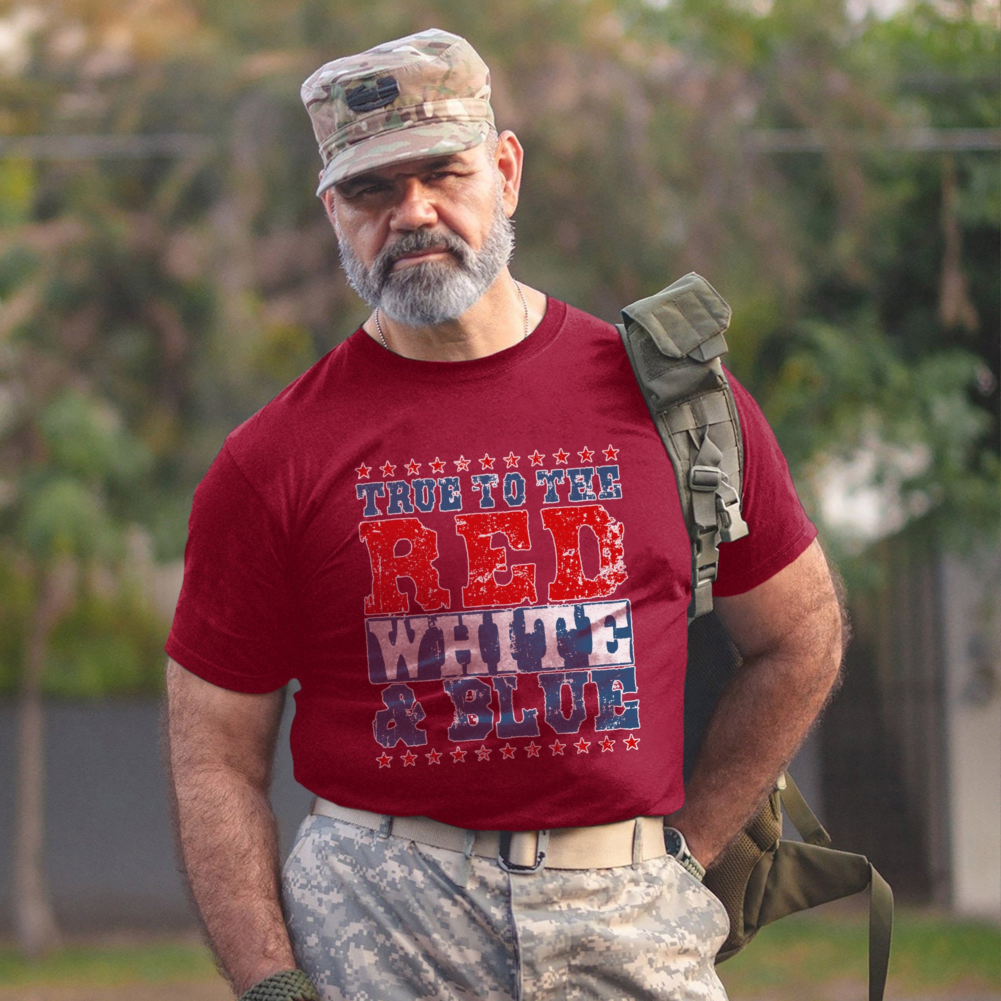 True to the Red White and Blue American T-Shirt