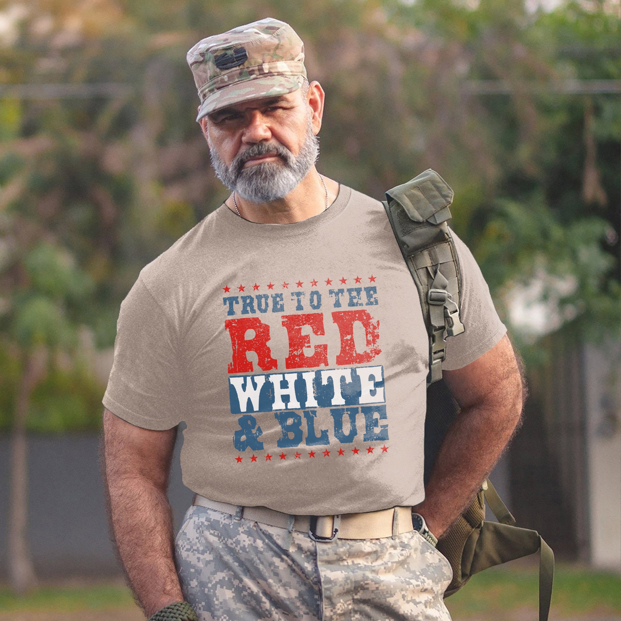 True to the Red White and Blue American T-Shirt