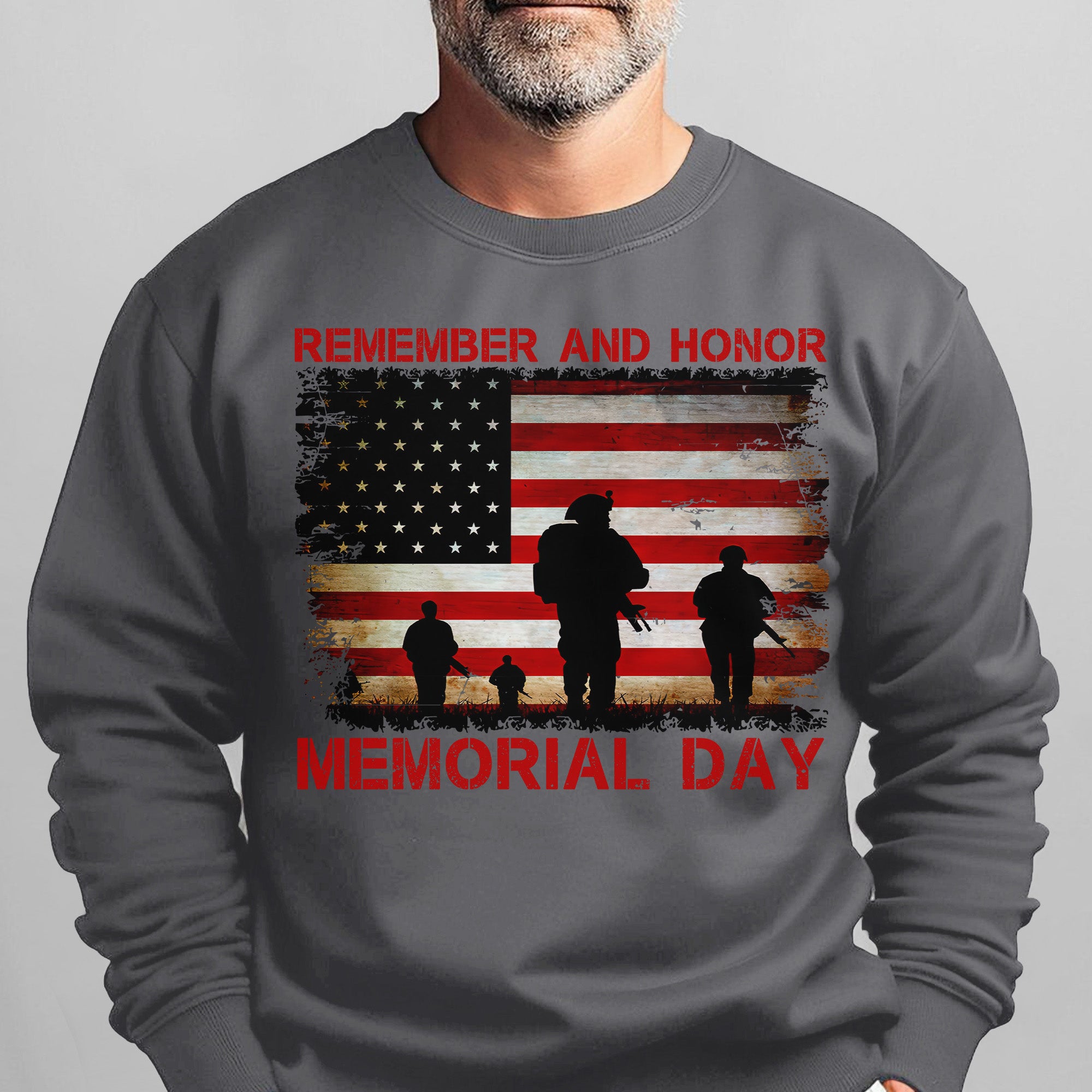 Remember and Honor Memorial Day Sweatshirt