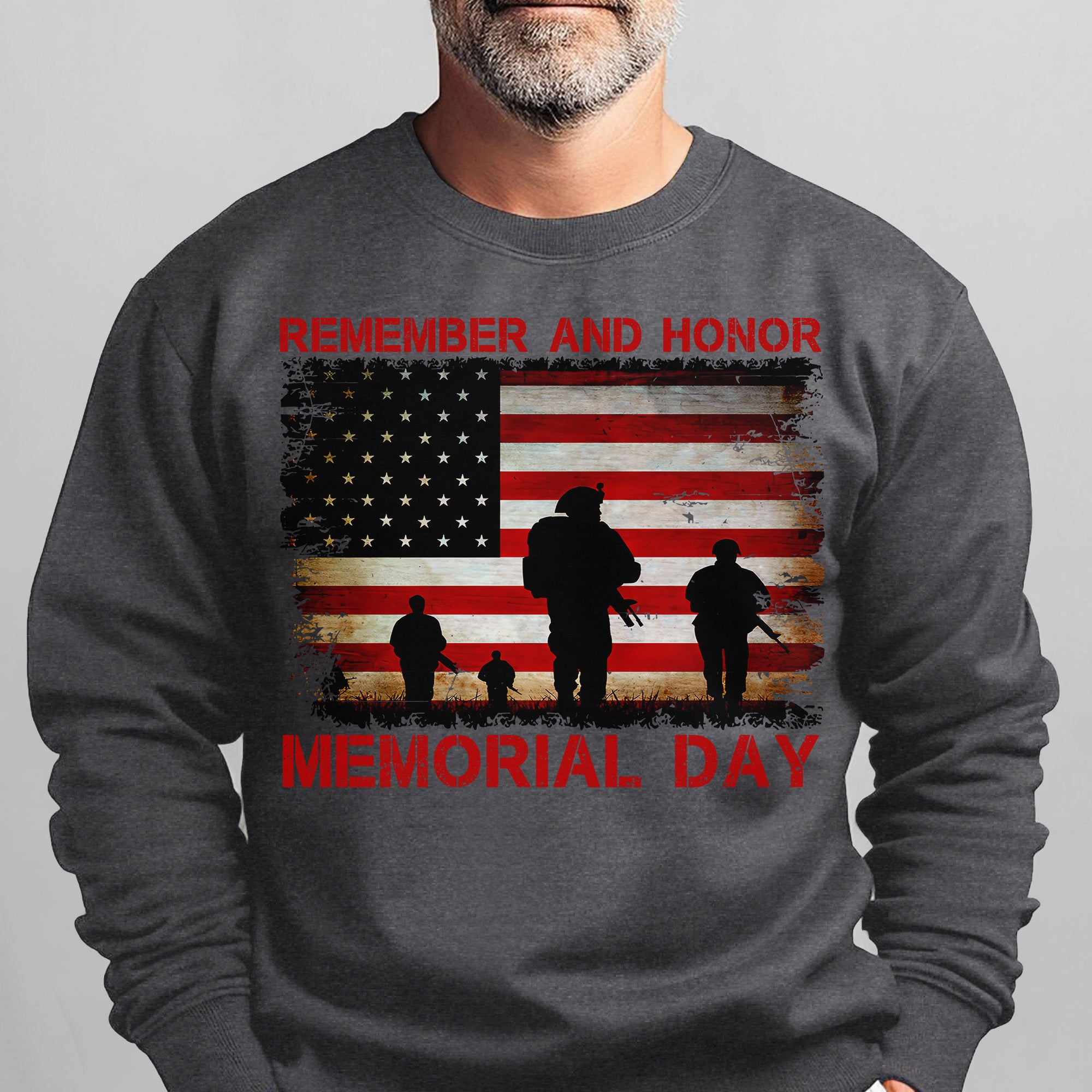 Remember and Honor Memorial Day Sweatshirt