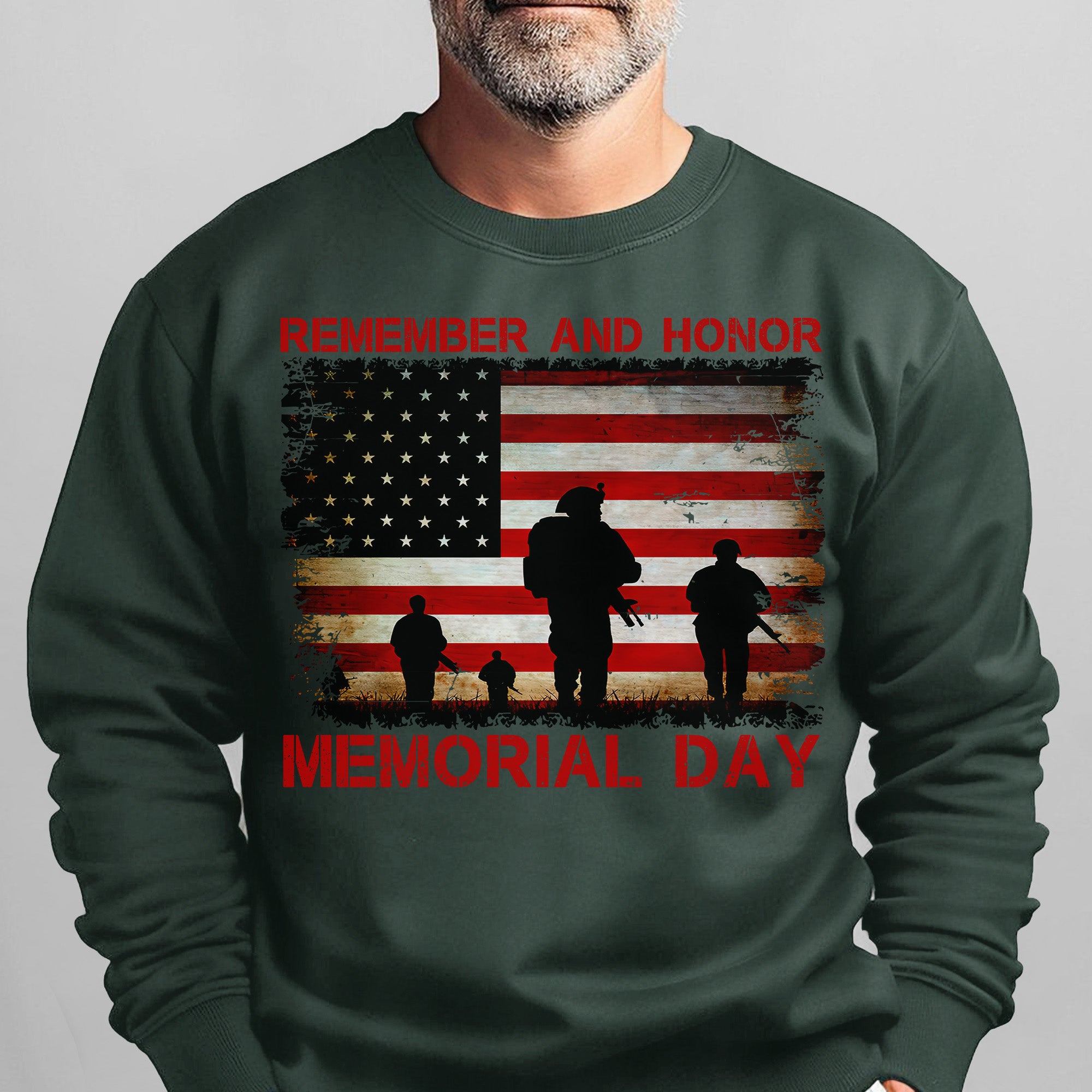 Remember and Honor Memorial Day Sweatshirt