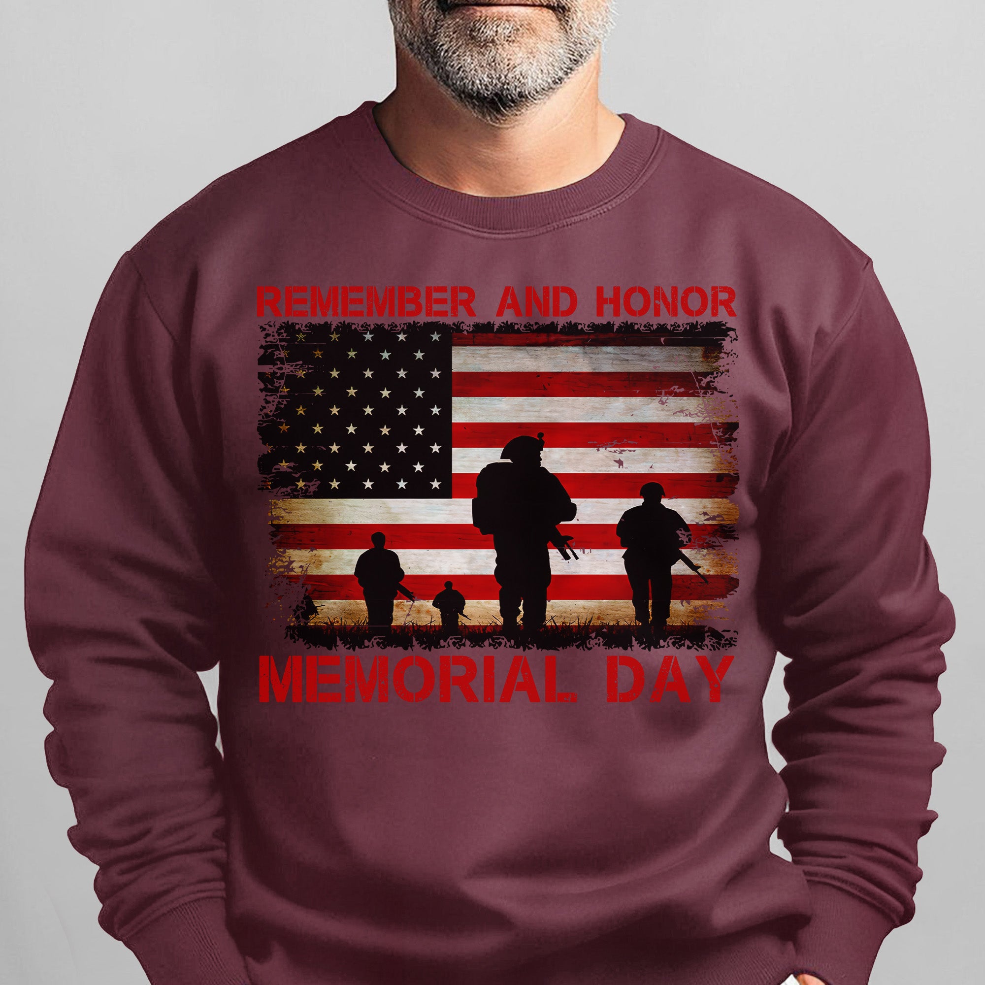 Remember and Honor Memorial Day Sweatshirt