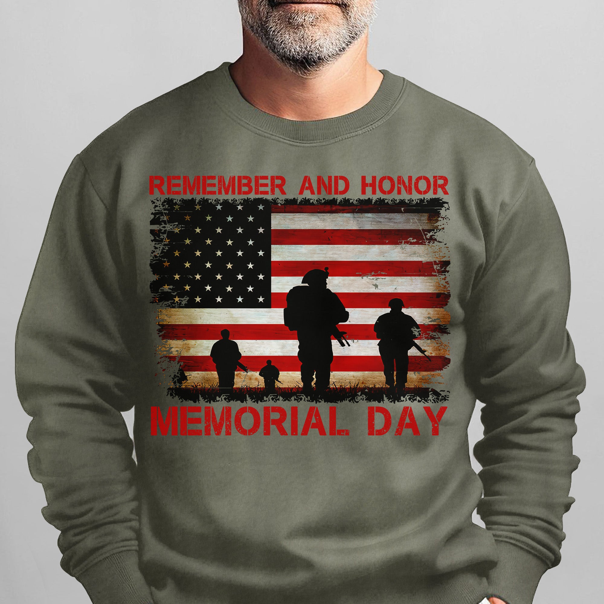 Remember and Honor Memorial Day Sweatshirt