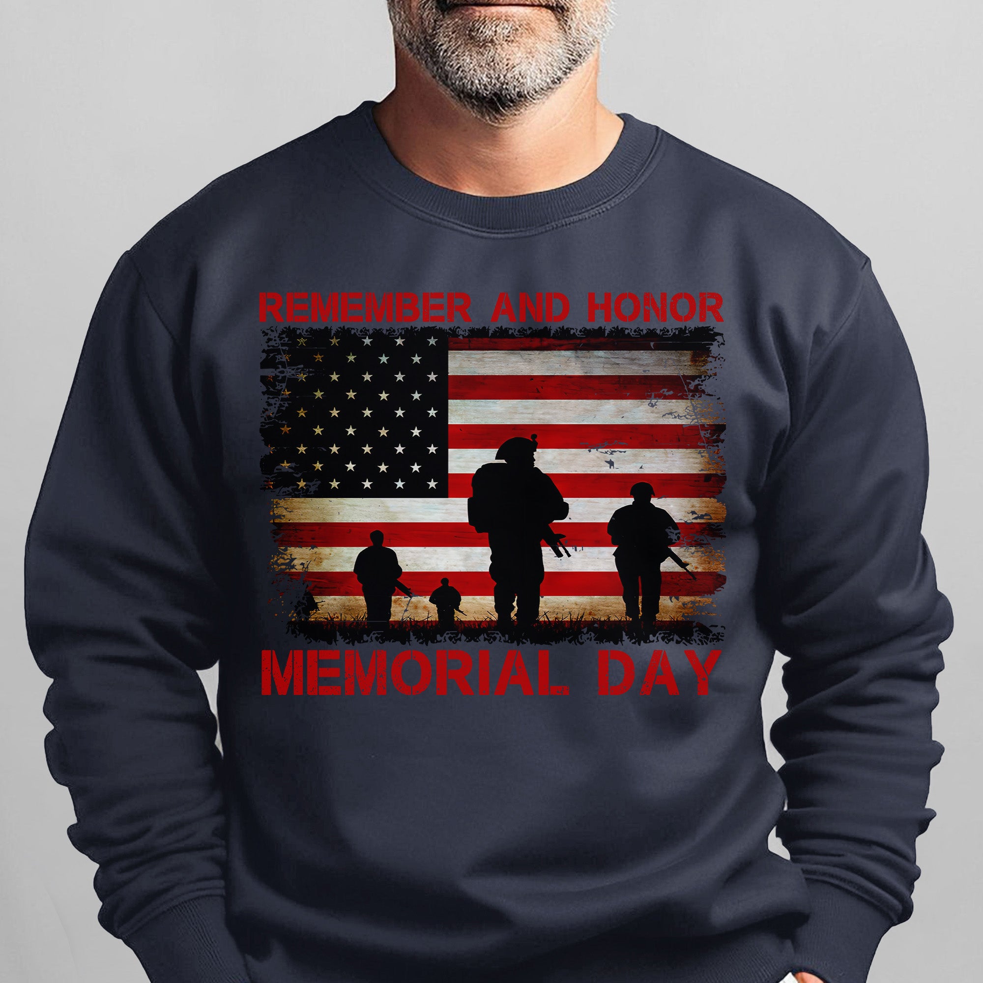 Remember and Honor Memorial Day Sweatshirt