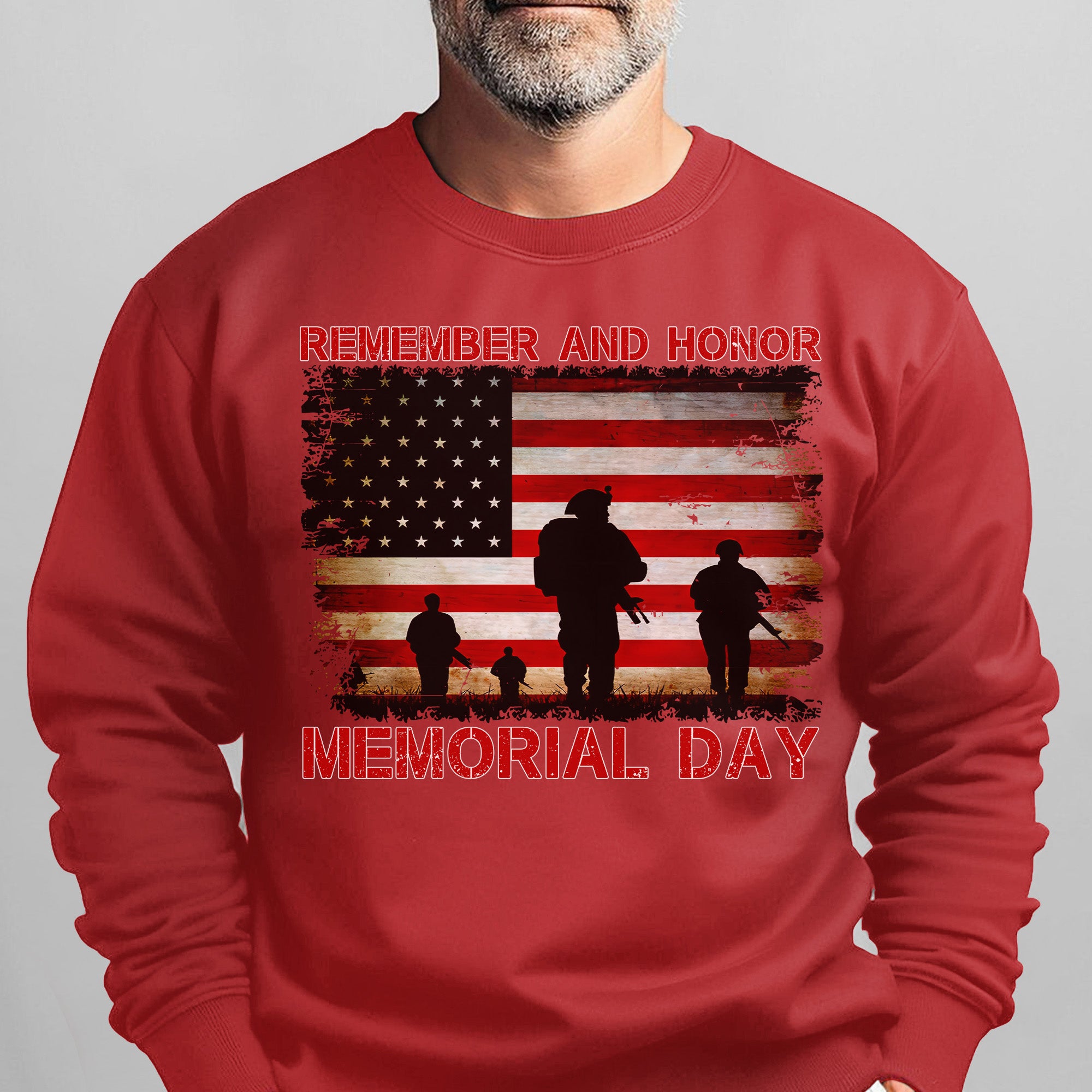 Remember and Honor Memorial Day Sweatshirt