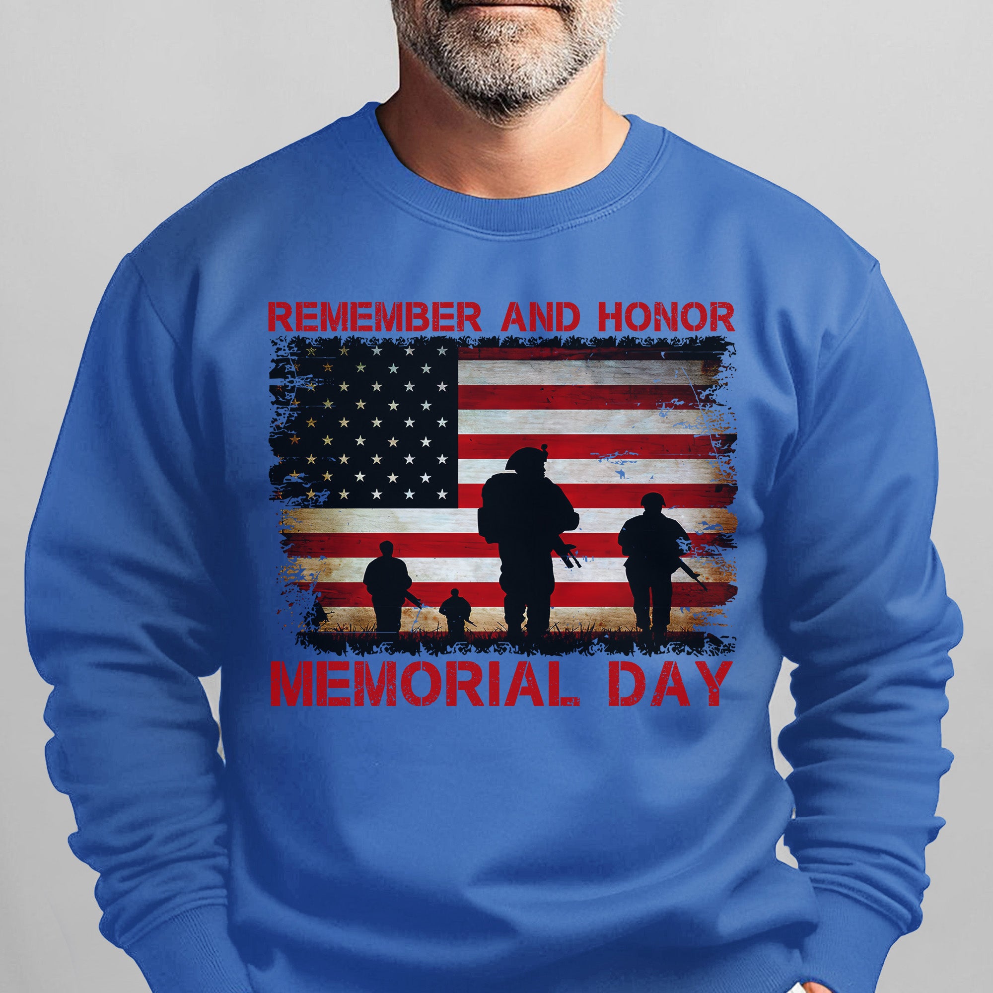 Remember and Honor Memorial Day Sweatshirt