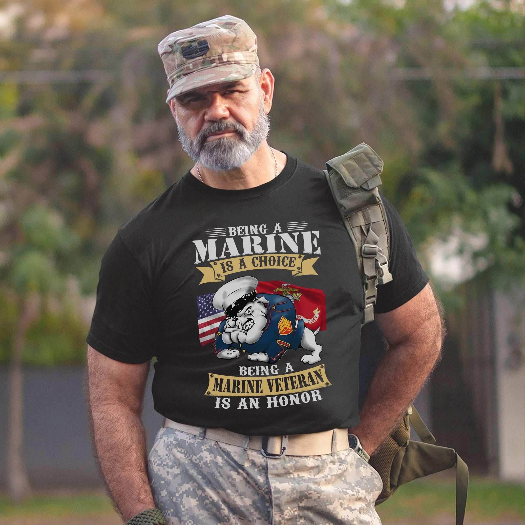 Being a Marine Is a Choice Being a Marine T-Shirt