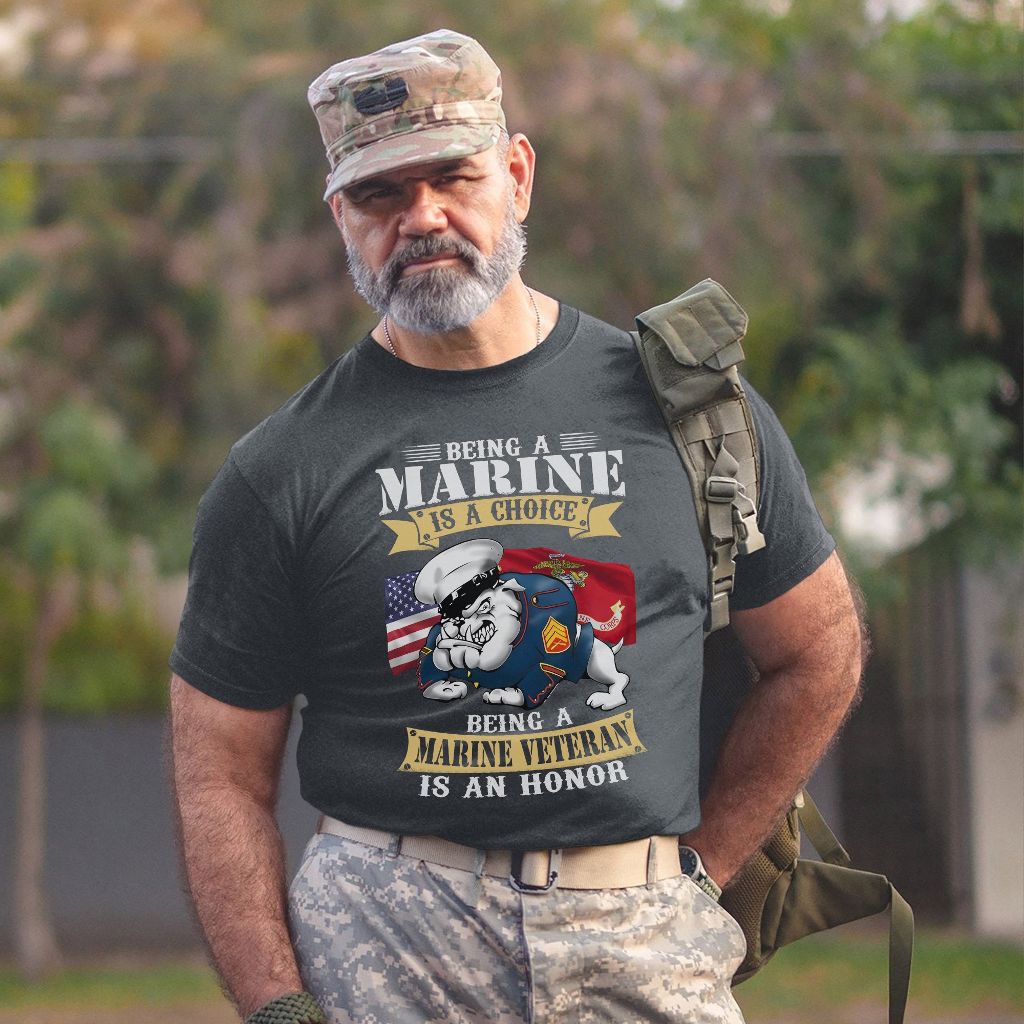 Being a Marine Is a Choice Being a Marine T-Shirt