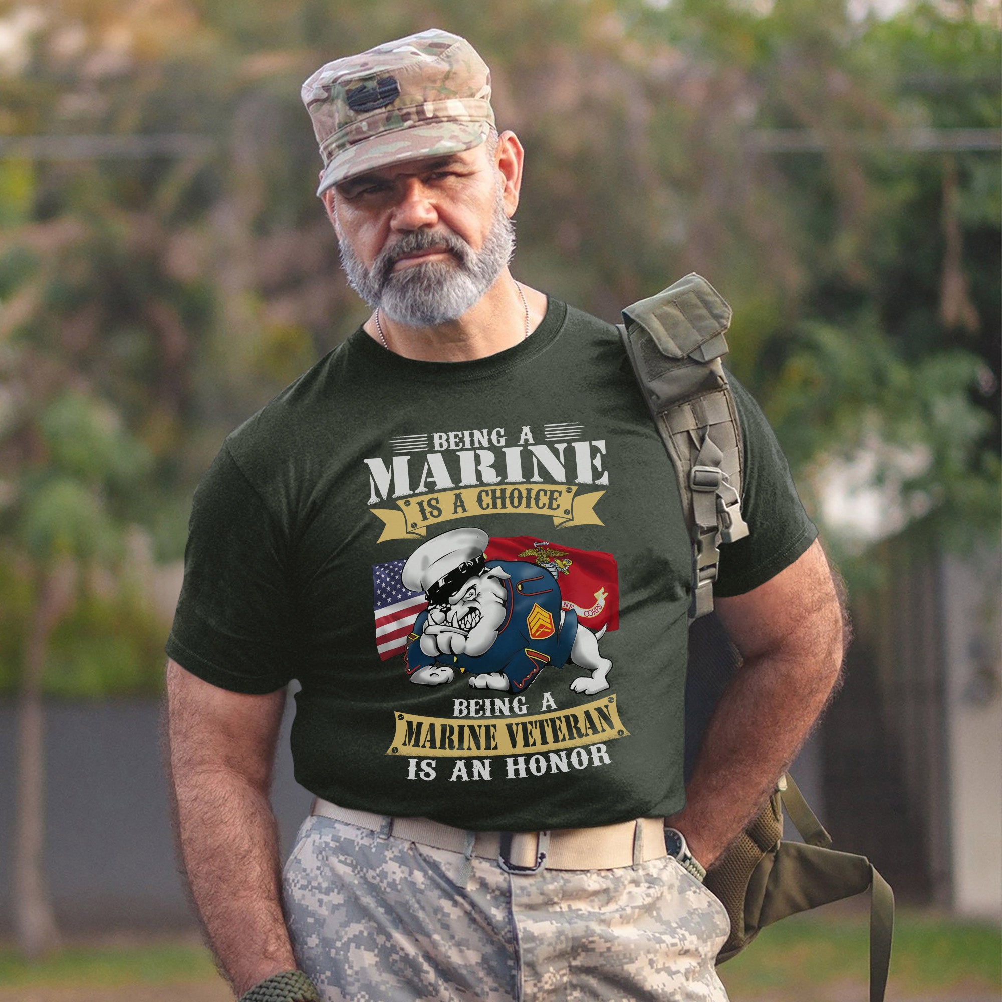 Being a Marine Is a Choice Being a Marine T-Shirt