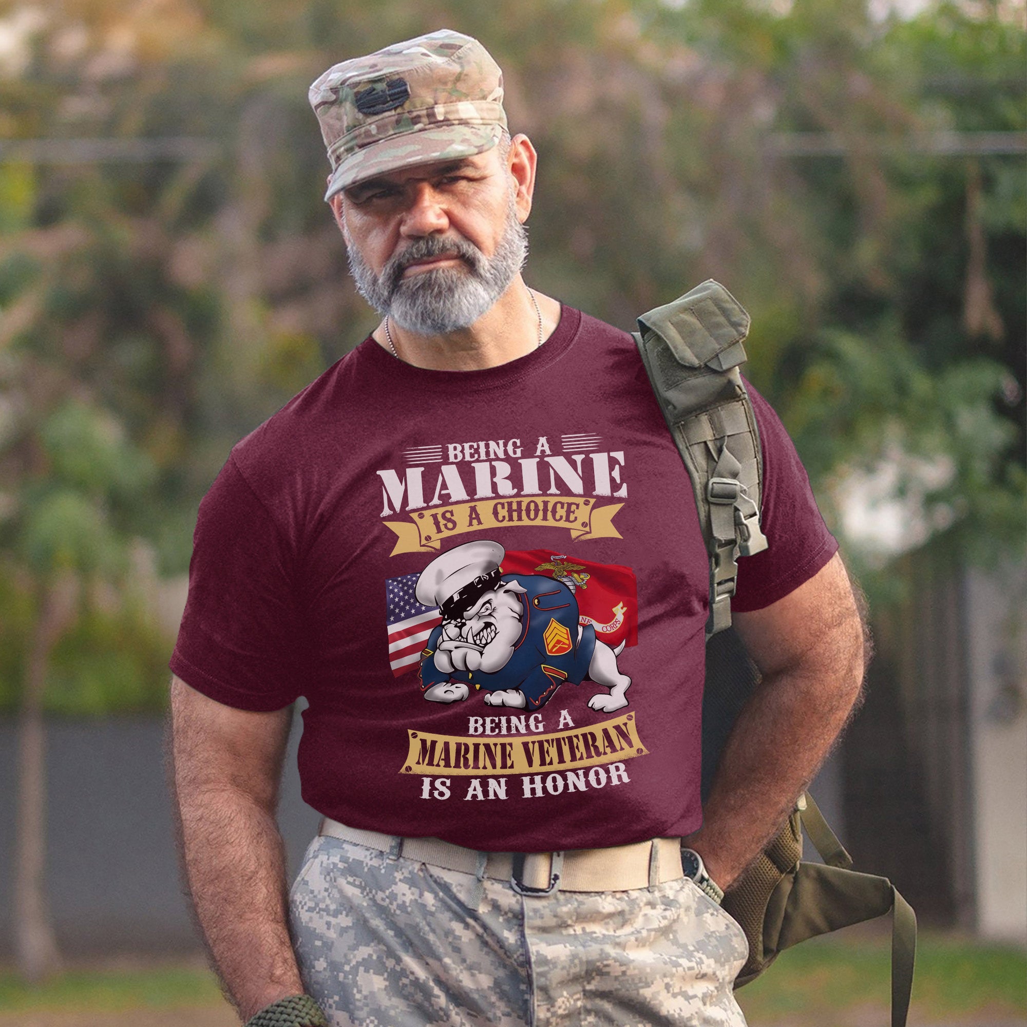 Being a Marine Is a Choice Being a Marine T-Shirt