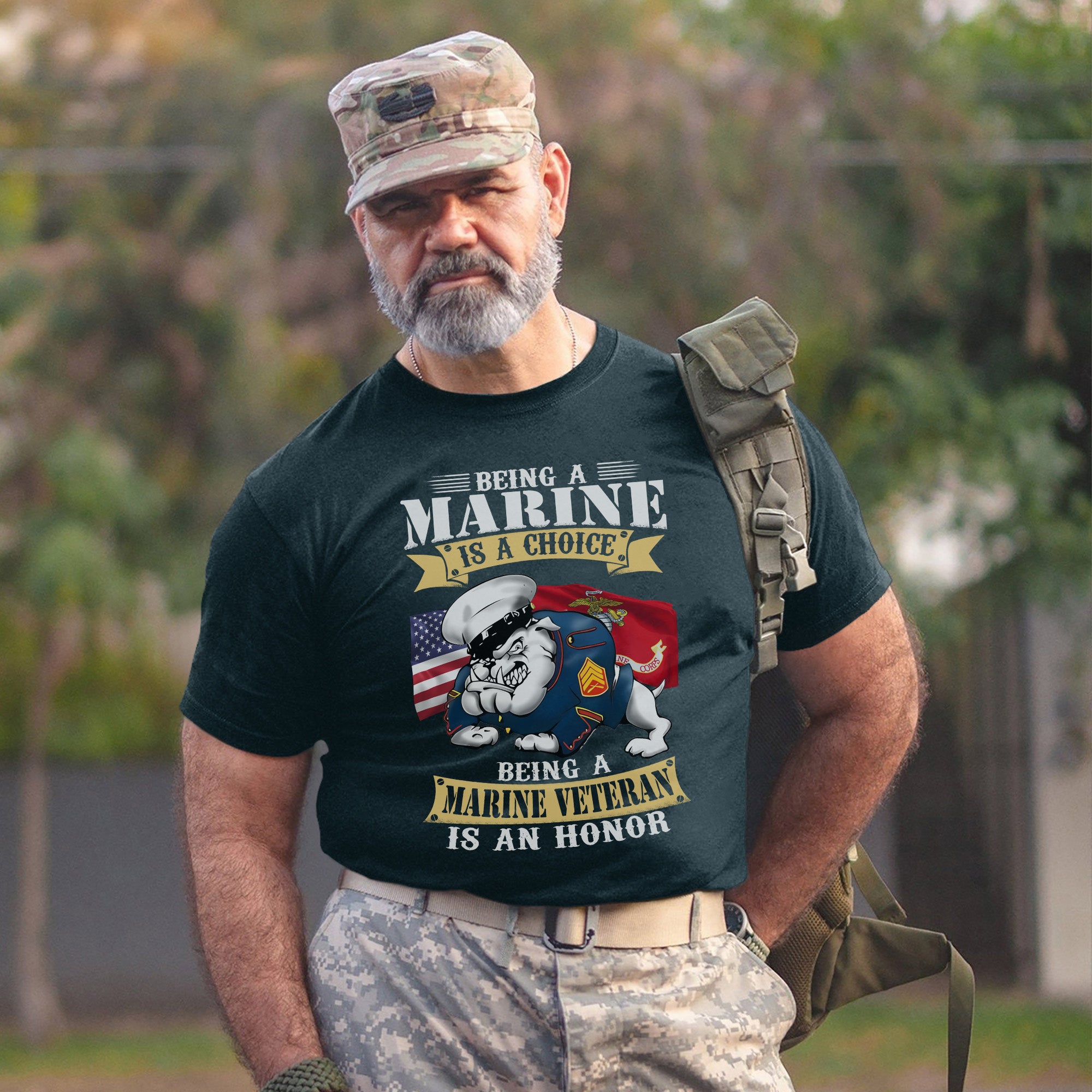 Being a Marine Is a Choice Being a Marine T-Shirt