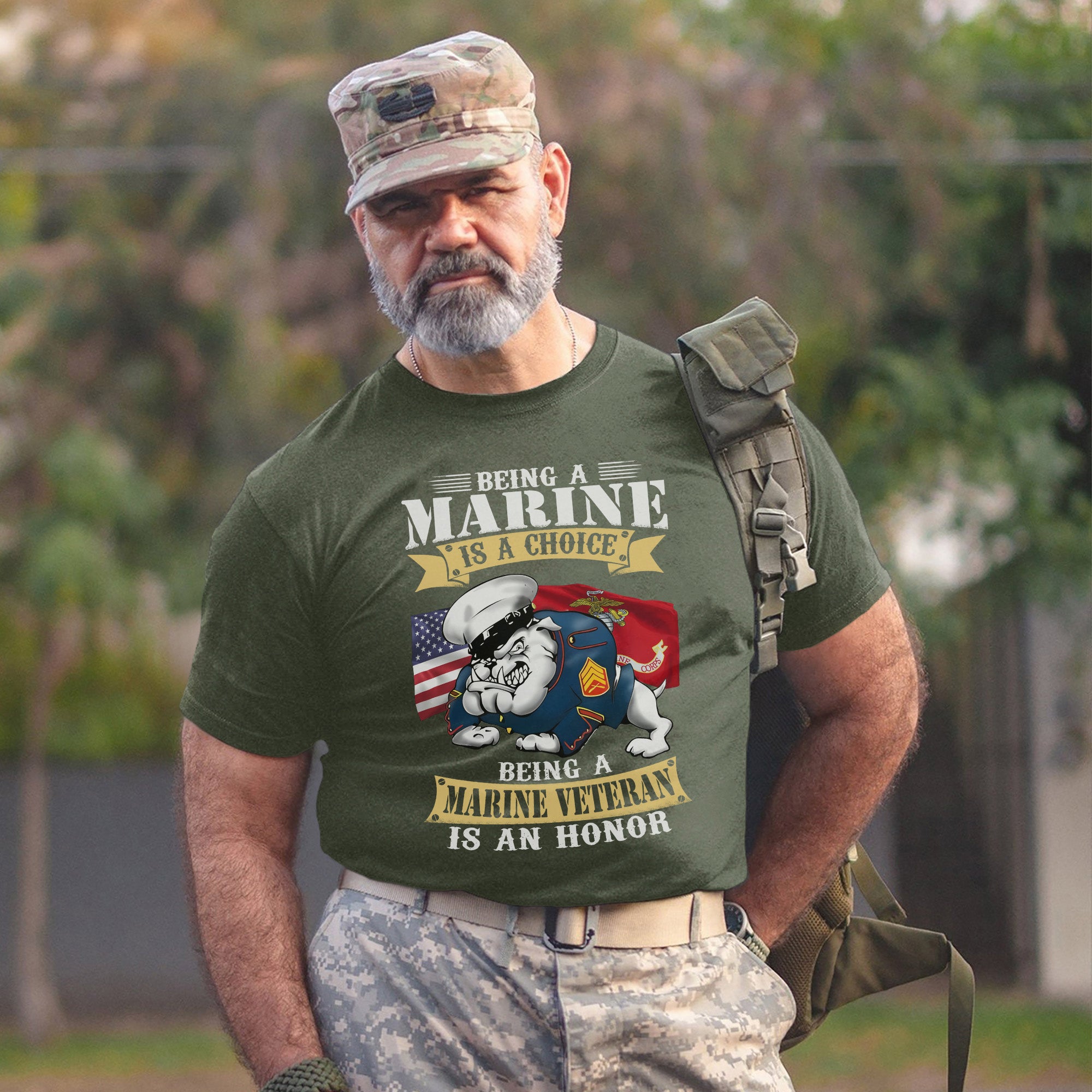 Being a Marine Is a Choice Being a Marine T-Shirt