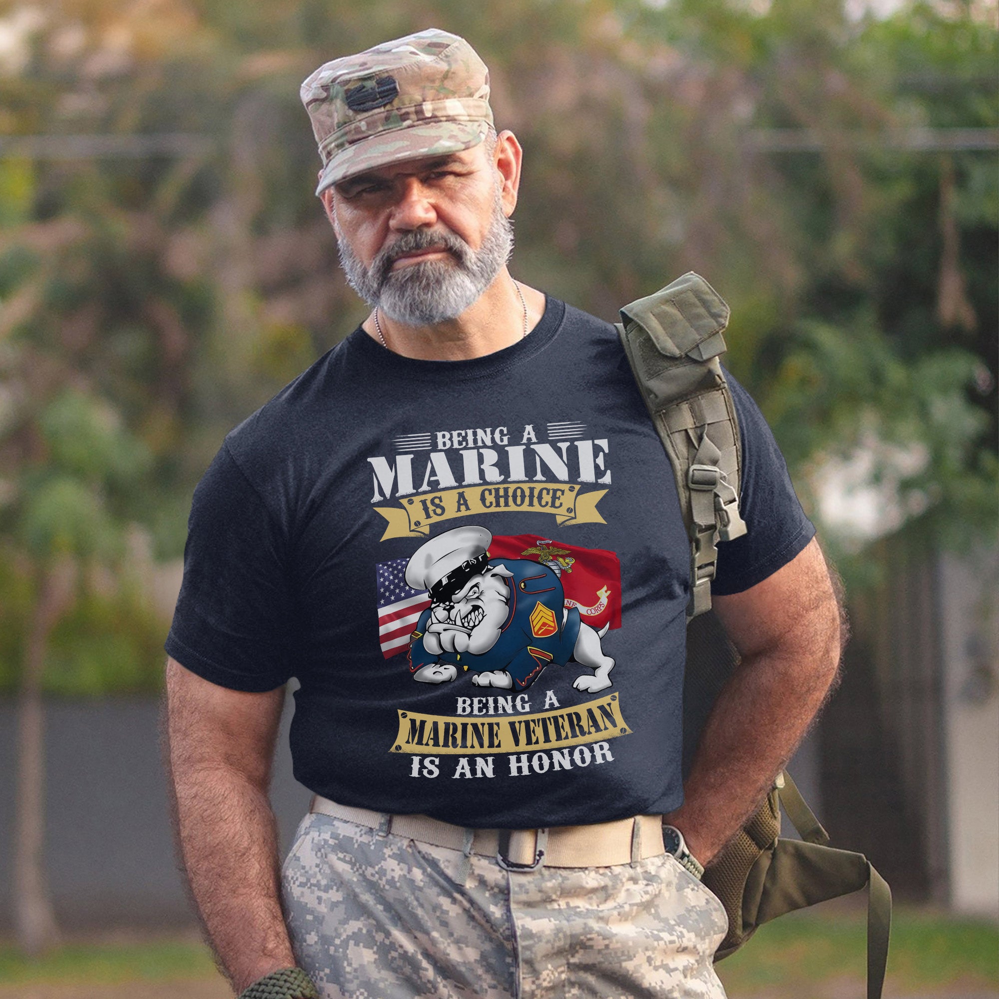 Being a Marine Is a Choice Being a Marine T-Shirt