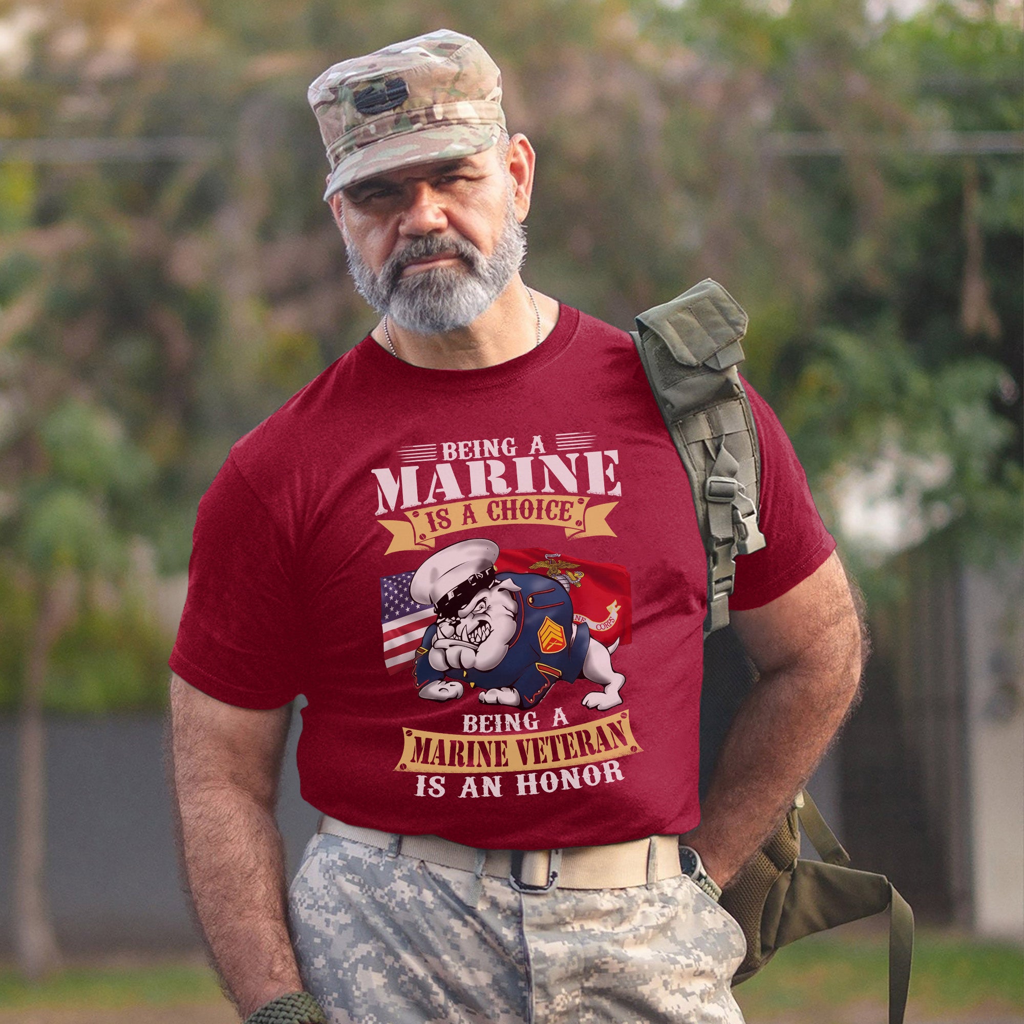 Being a Marine Is a Choice Being a Marine T-Shirt
