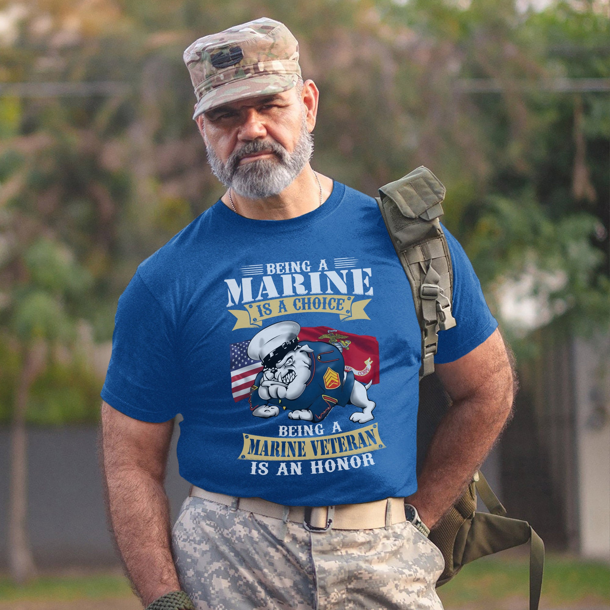 Being a Marine Is a Choice Being a Marine T-Shirt