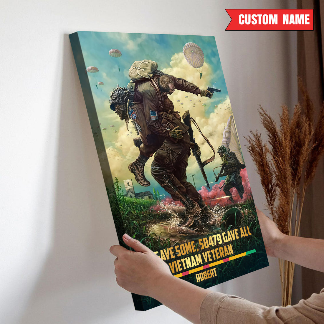 Vietnam Veteran Honor Canvas