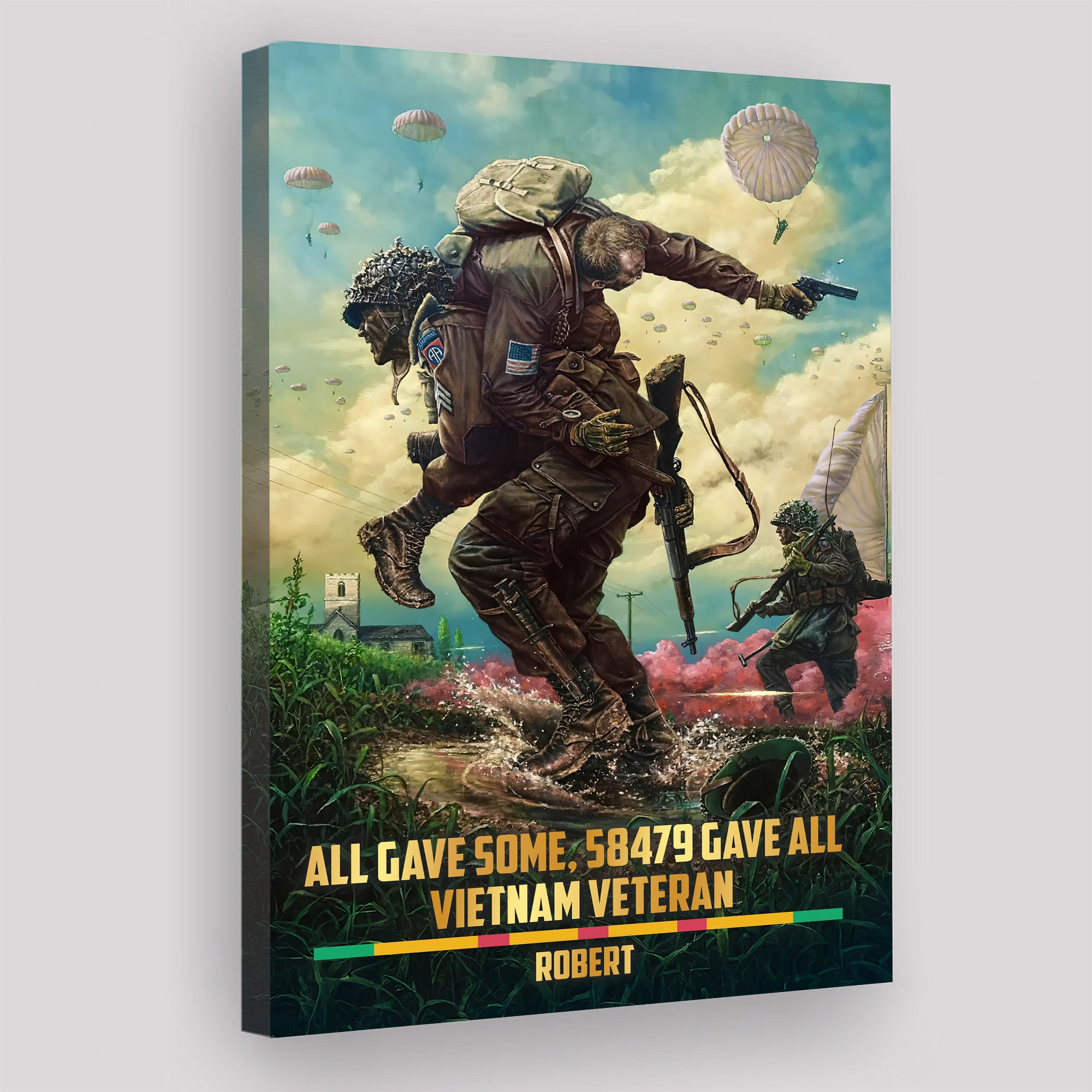 Vietnam Veteran Honor Canvas