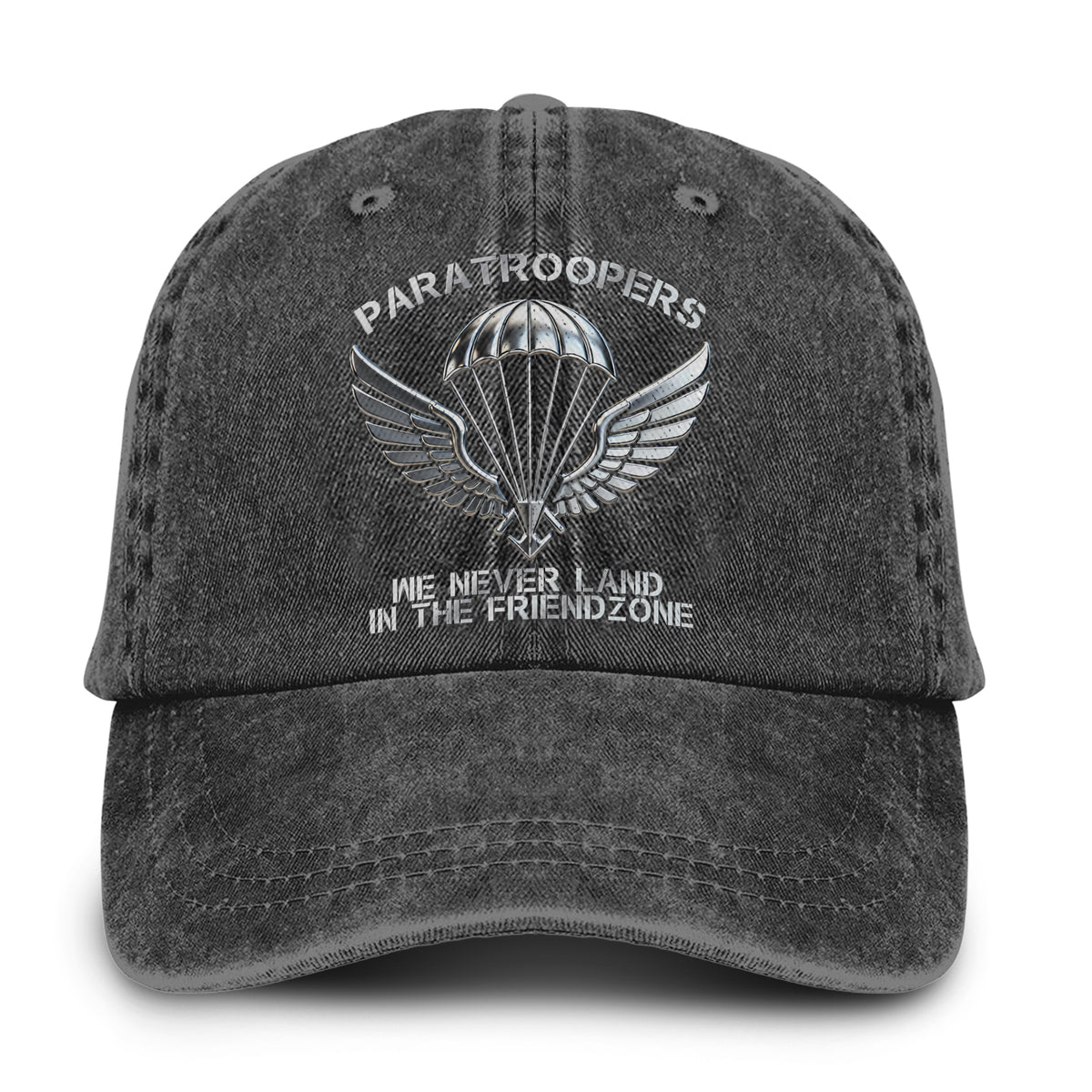 Airborne Paratroopers Humor Baseball Cap Main image