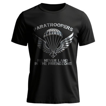 Paratroopers We Never Land in the T-Shirt
