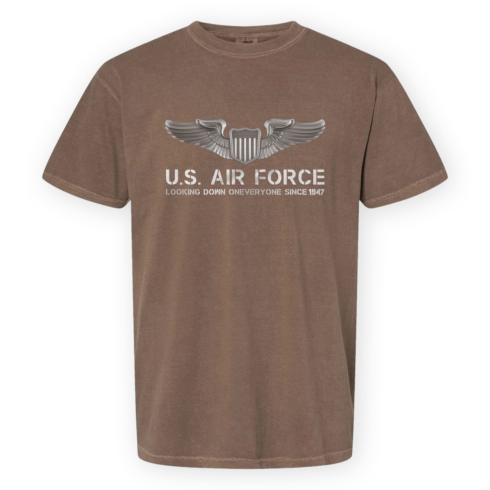 US Air Force Looking Down Comfort Colors T-Shirt