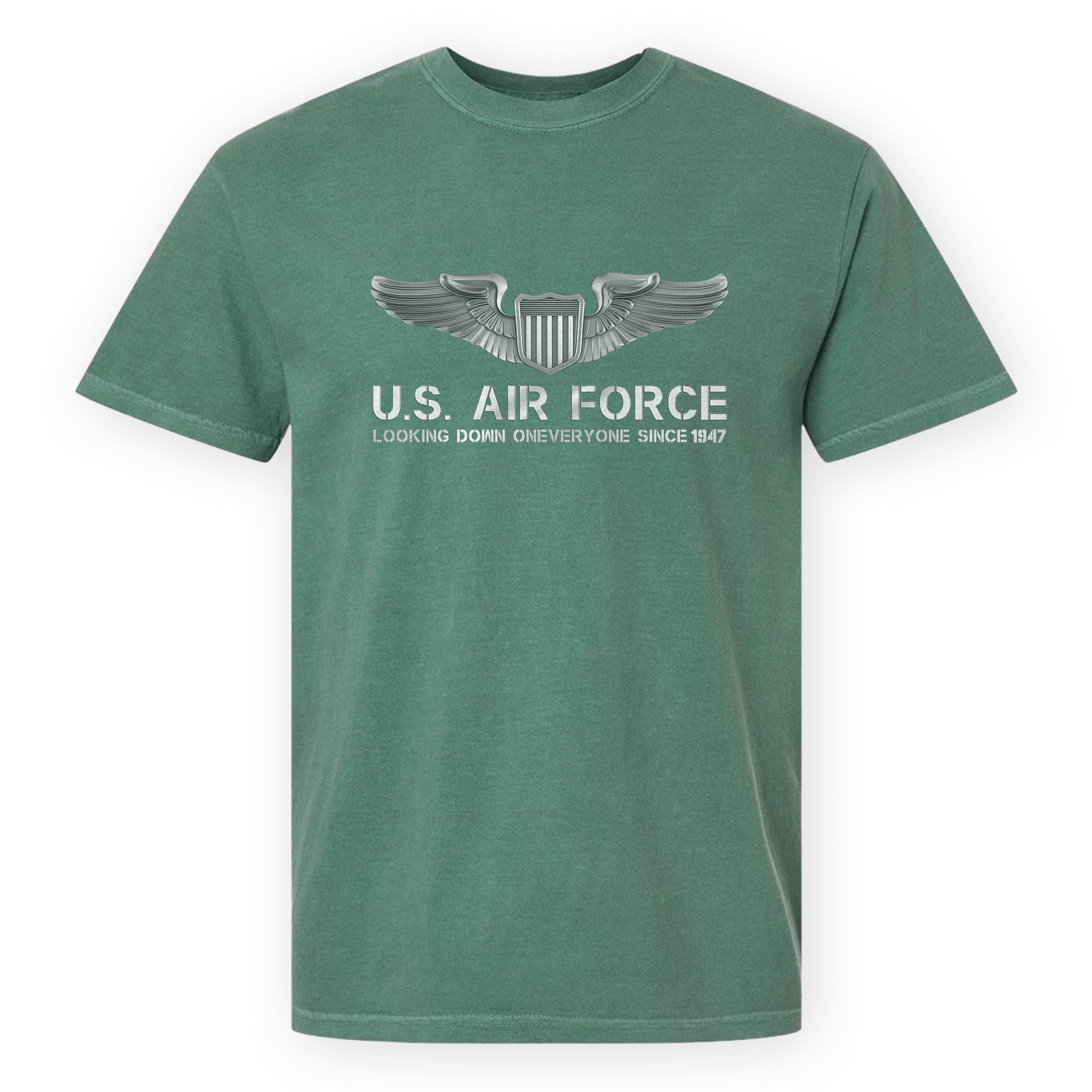 US Air Force Looking Down Comfort Colors T-Shirt
