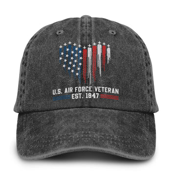US Air Force Veteran Pride Baseball Cap