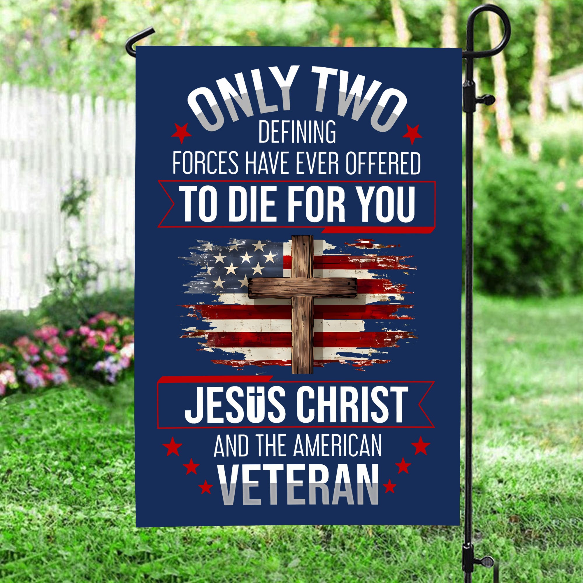 American Veteran Flag - Proudly Serving for You