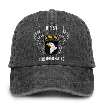 101st Airborne Eagles Veteran Baseball Cap