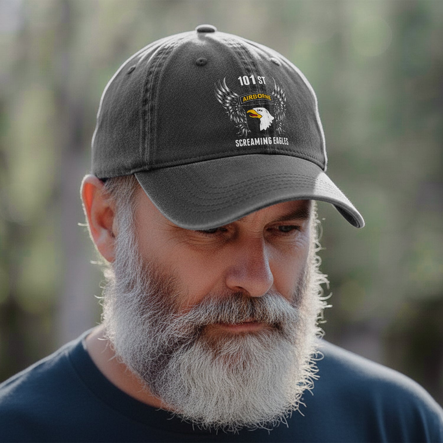 101st Airborne Eagles Veteran Baseball Cap