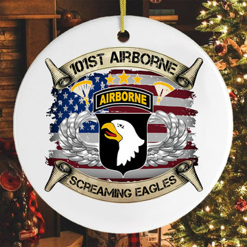 101st Airborne Eagles US Army Ornament