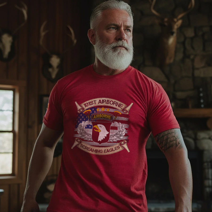 101st Airborne Screaming Eagles American T-Shirt