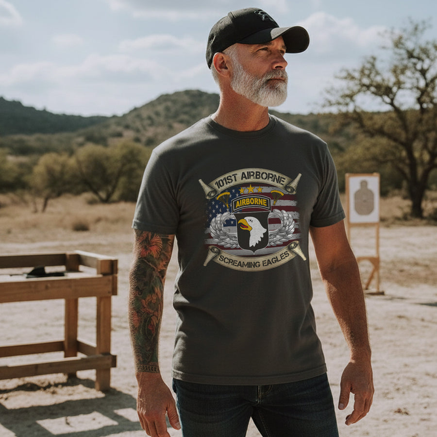 101st Airborne Screaming Eagles American T-Shirt