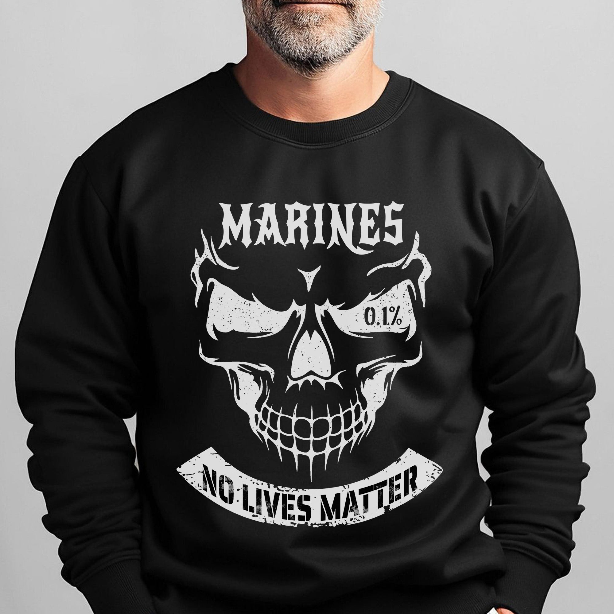 US Marines No Lives Matter USMC Sweatshirt