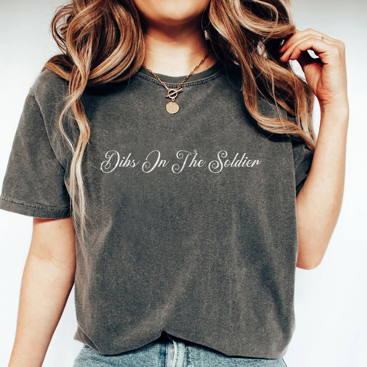 Dibs on the Soldier Comfort Colors T-Shirt Main image