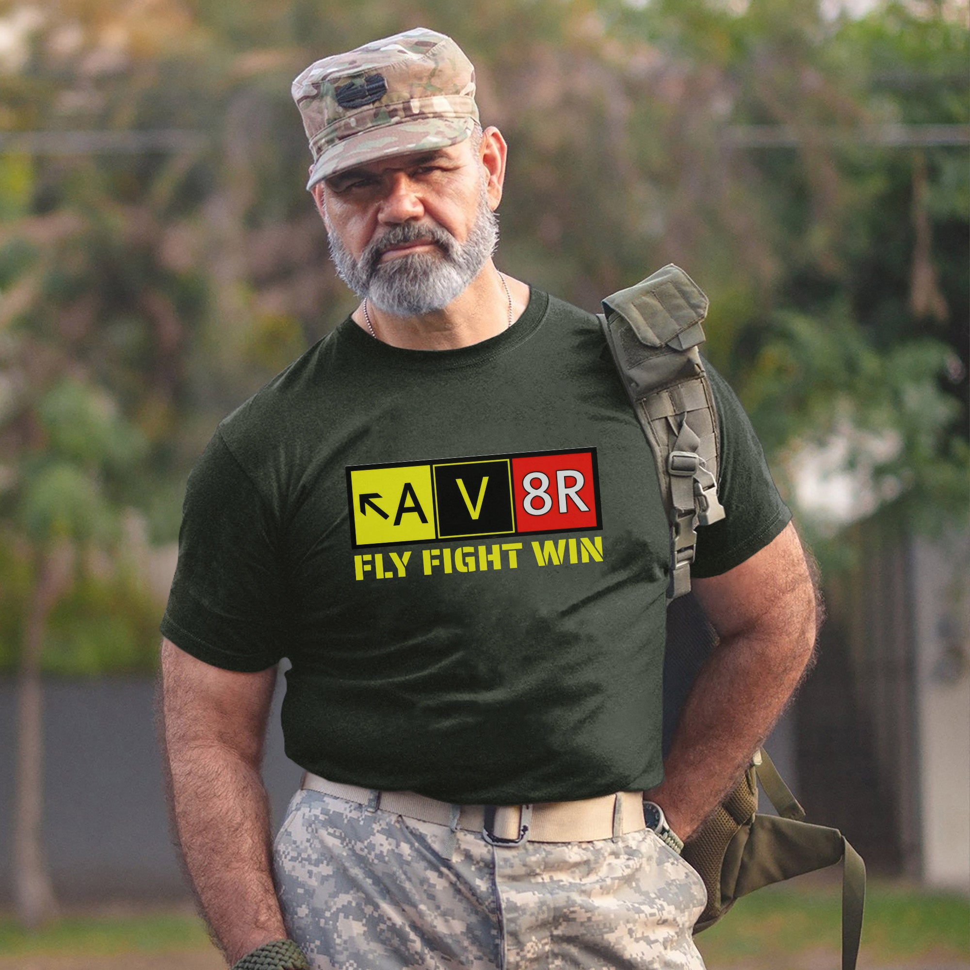 Aviation Pilot AV8R Aviator Fly Fight Win T-Shirt