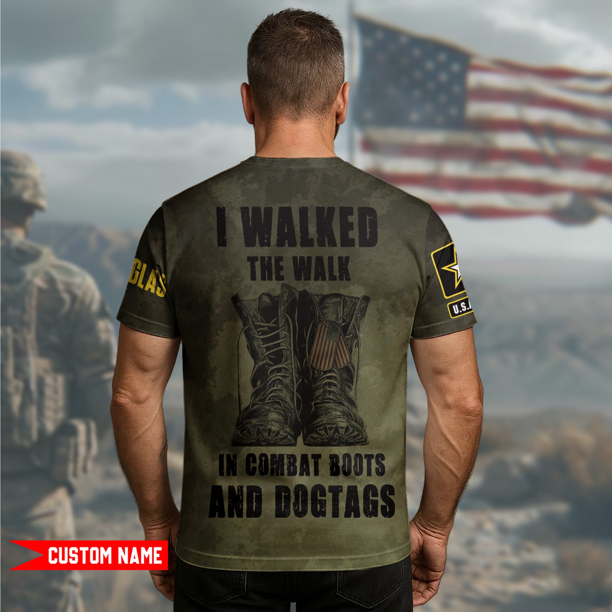 I Walked the All-over Print Personalized T-Shirt