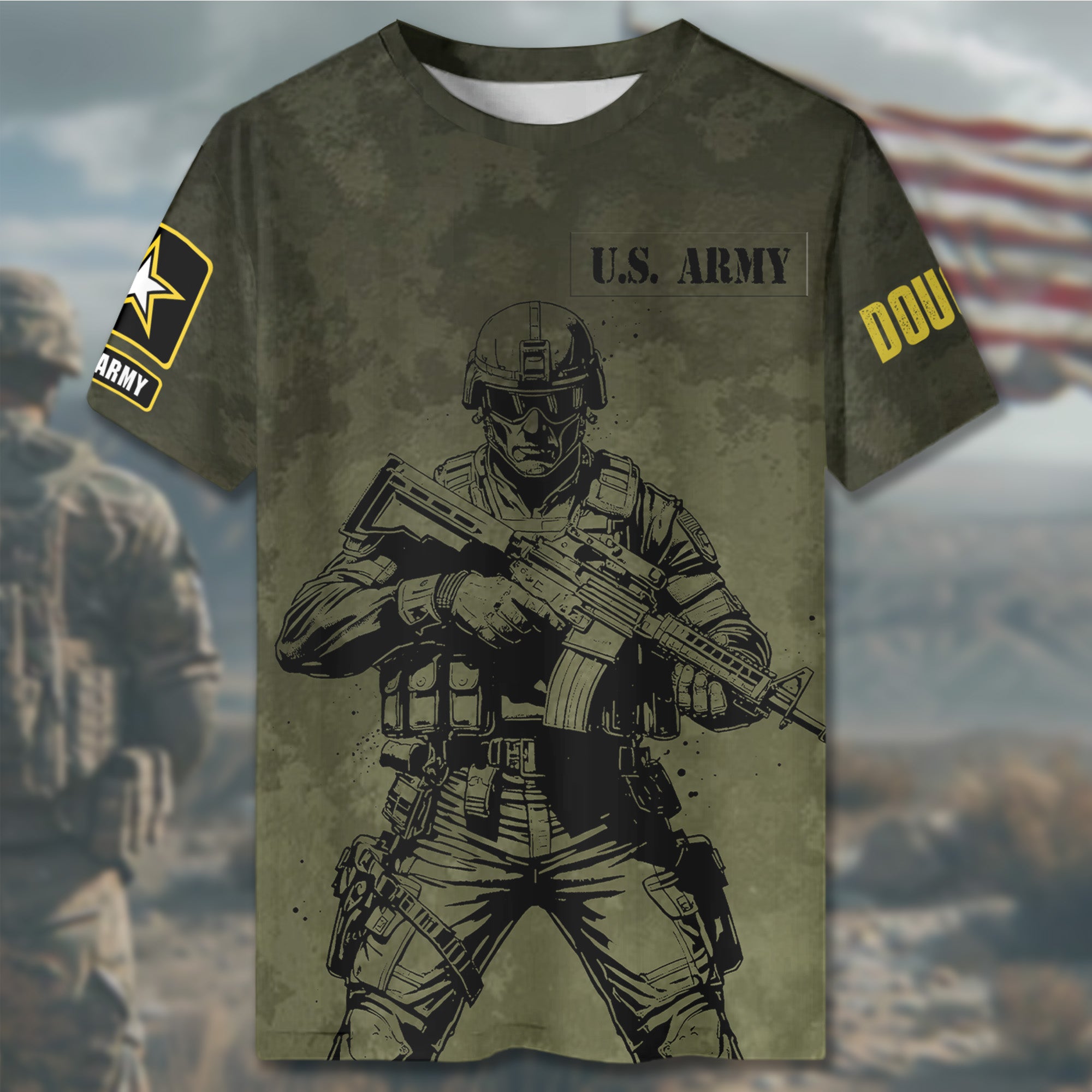 I Walked the All-over Print Personalized T-Shirt