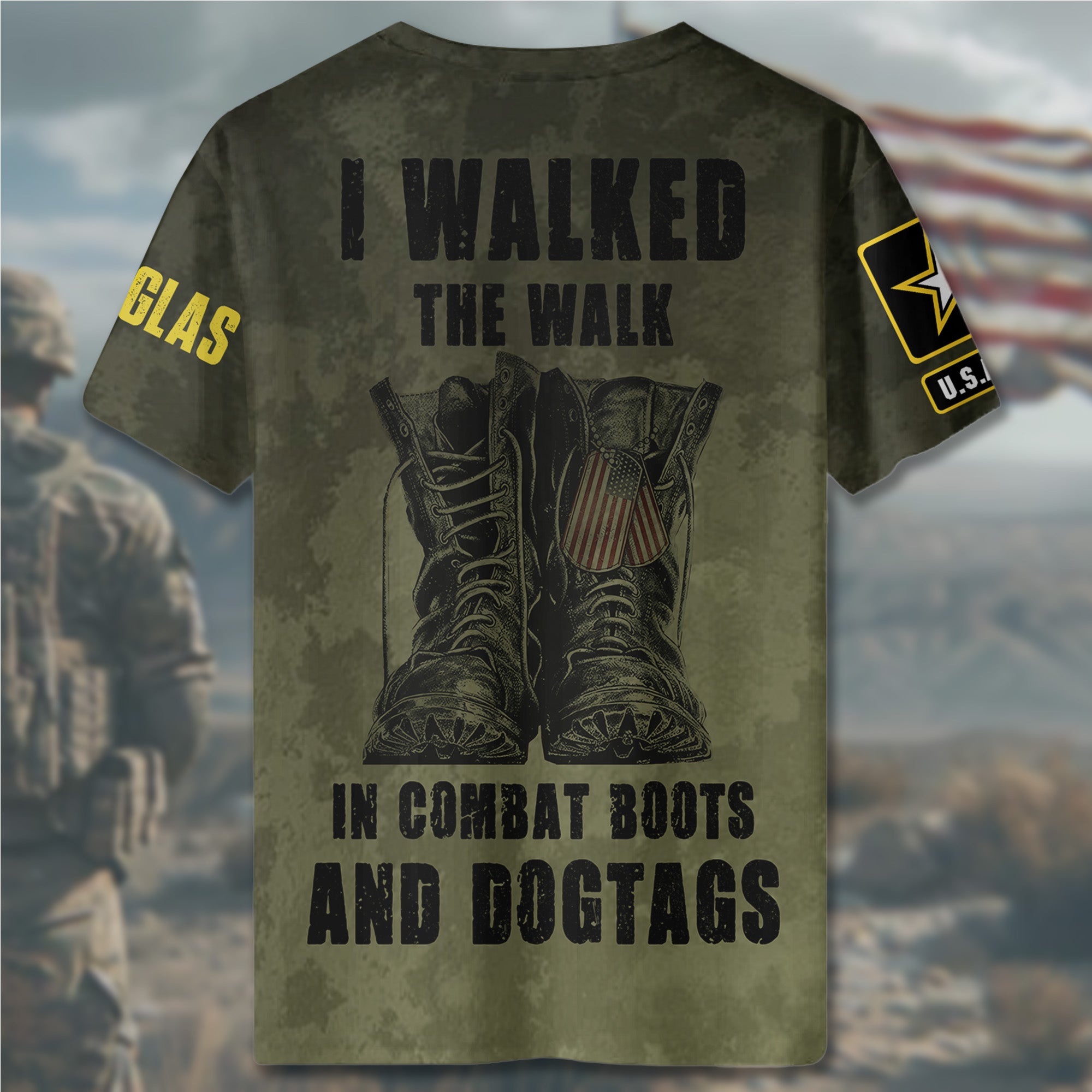 I Walked the All-over Print Personalized T-Shirt