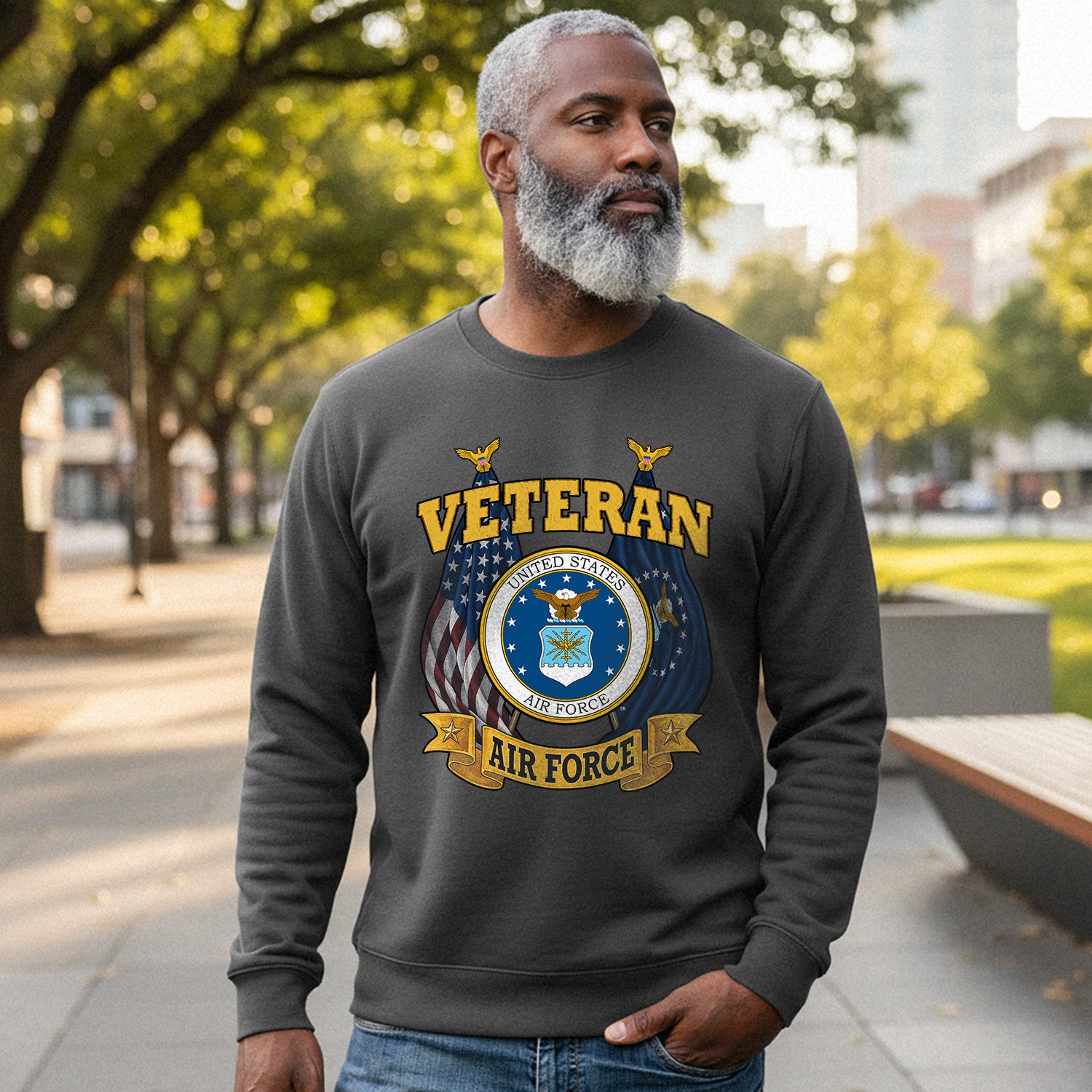 Veteran United States Air Force Fly Sweatshirt