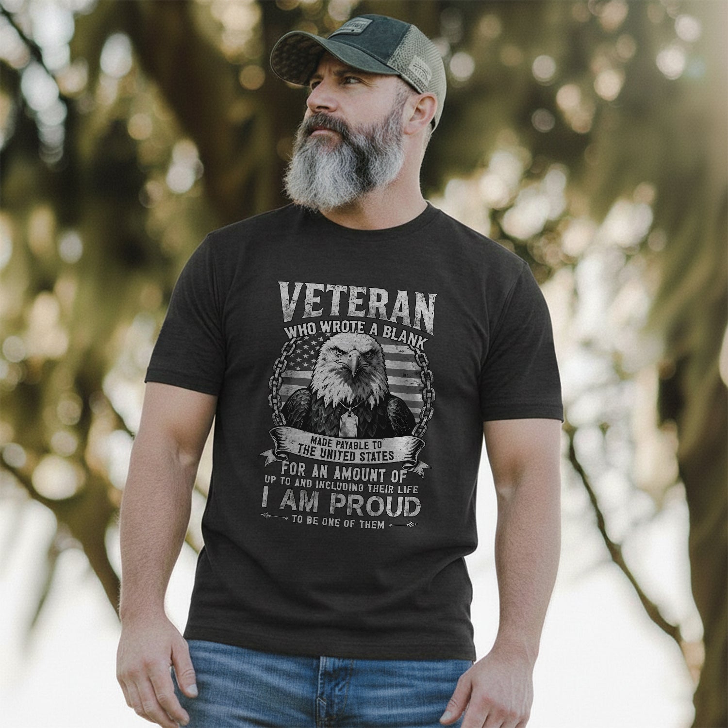 Proud to Be a Veteran Comfort Colors T-Shirt
