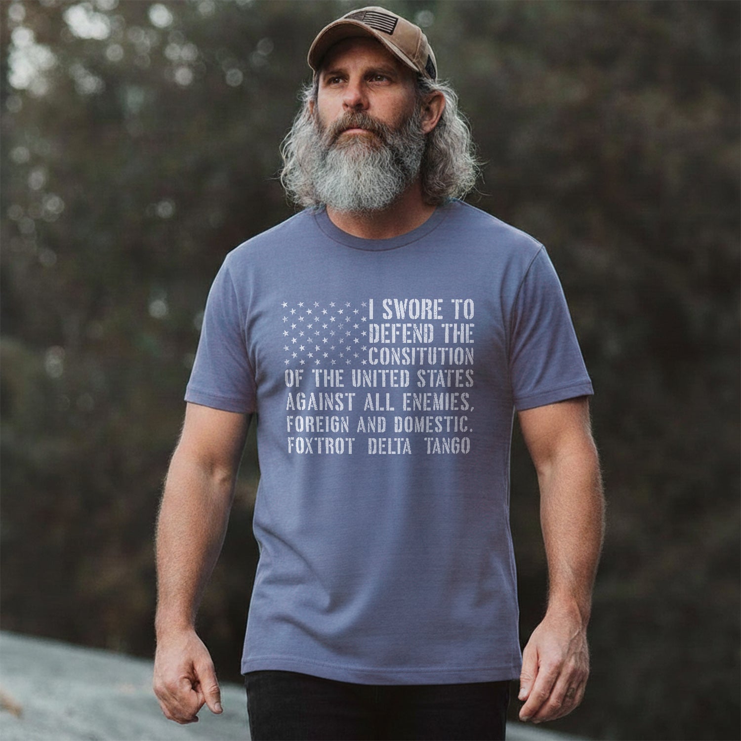 Defend the Constitution Comfort Colors T-Shirt Secondary image