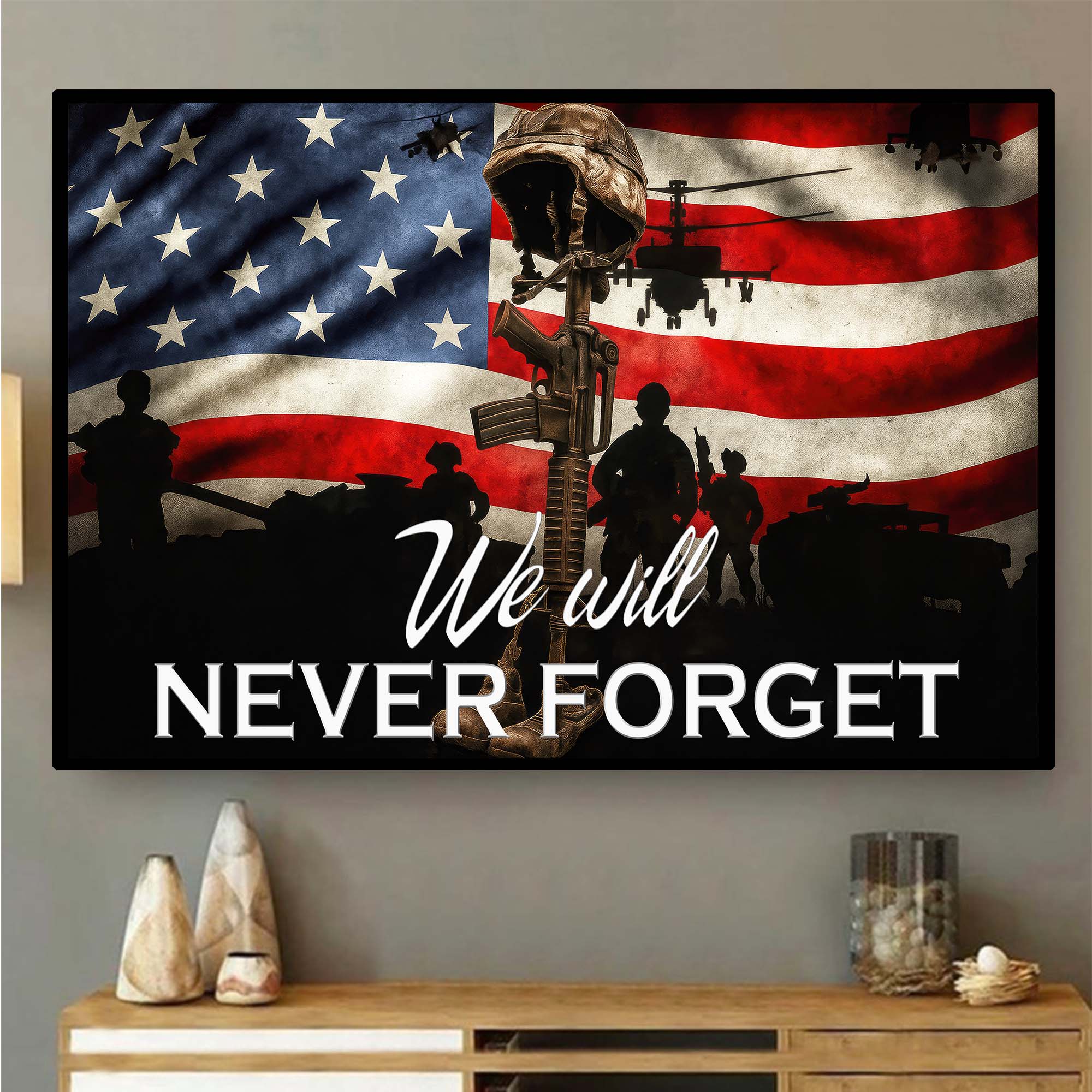 Veteran Memorial Tribute Poster