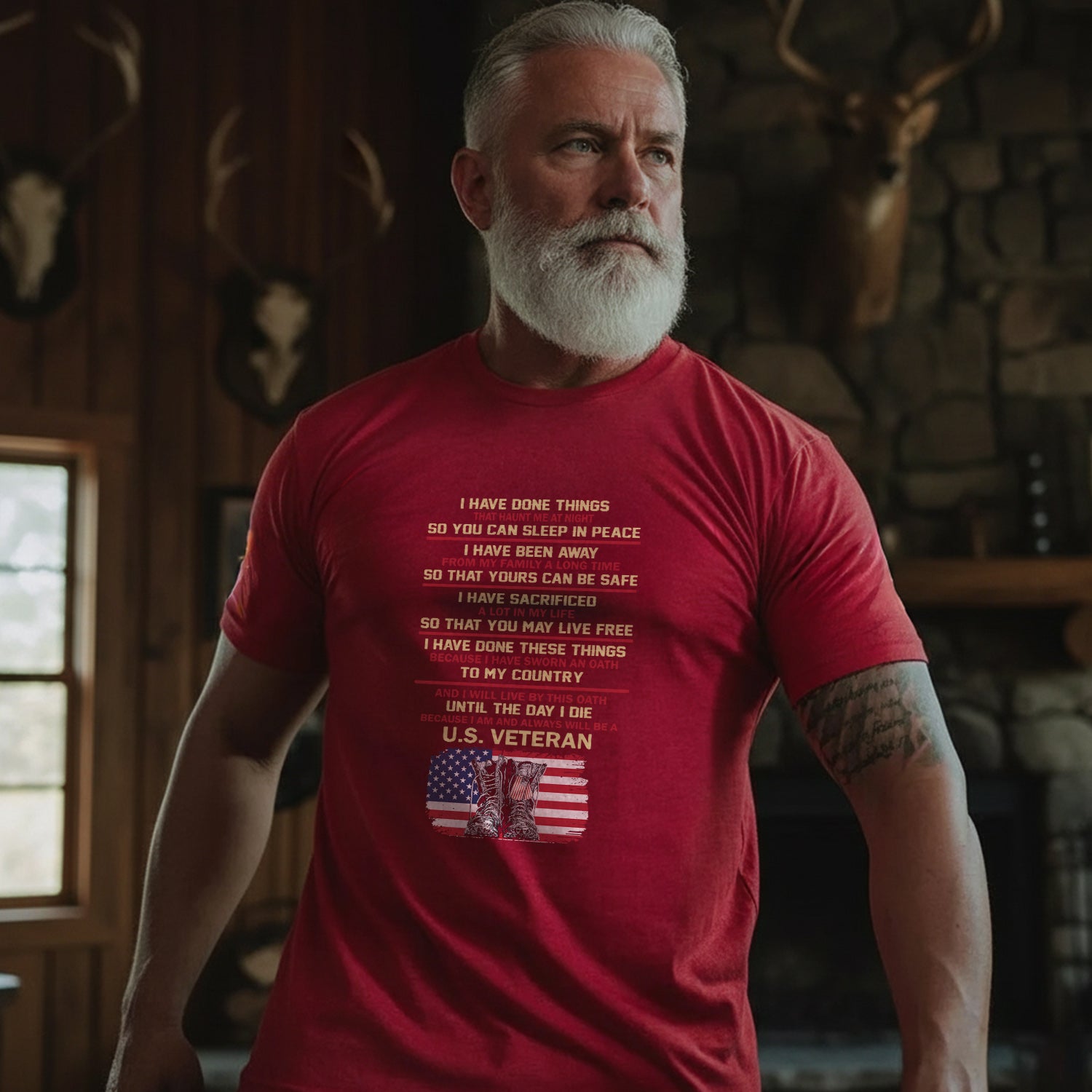 I Am and Always Will Be a U.S. Veteran T-Shirt