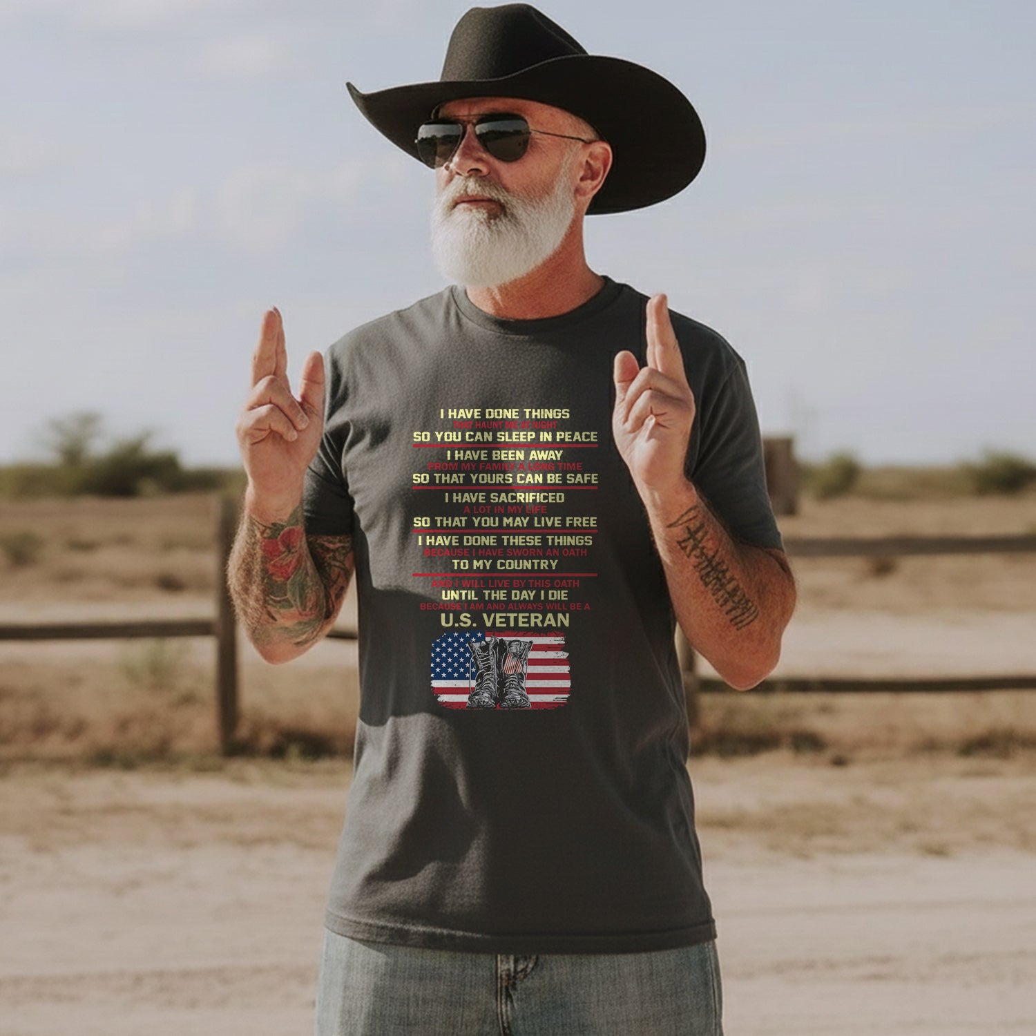 I Am and Always Will Be a U.S. Veteran T-Shirt